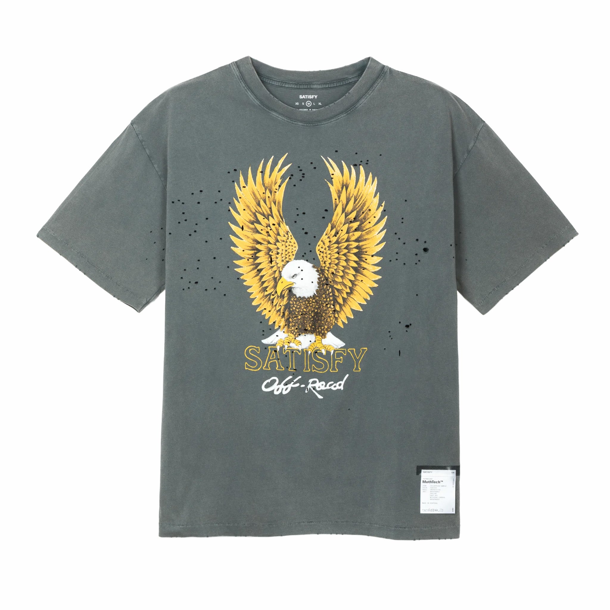 Satisfy Men's MothTech T-Shirt 11006-01A19 (Faded Black)