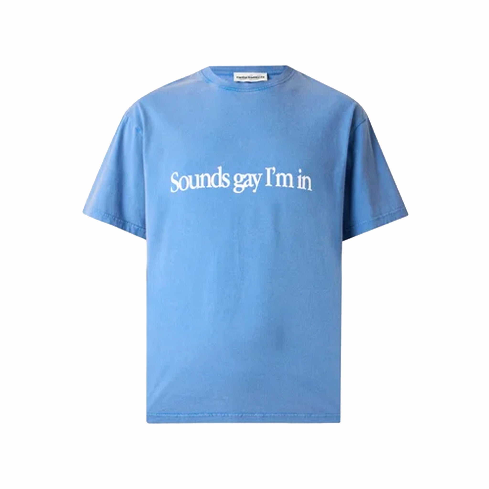 Carne Bollente Simply Sounds Gay T-Shirt (Off Blue) - August Shop