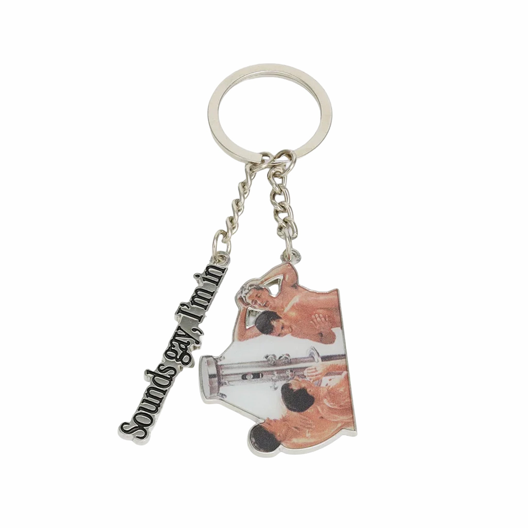 Carne Bollente Soapy Scandals Keychain (Silver) - August Shop