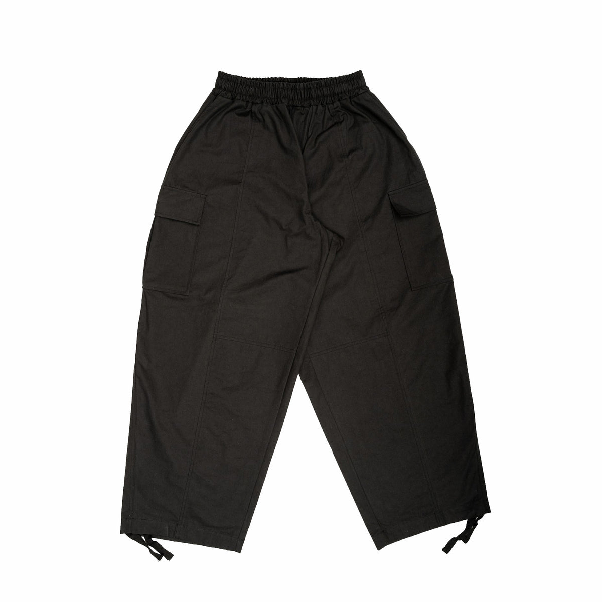 Estudio Niksen Panelled Cargo Pants (Black)