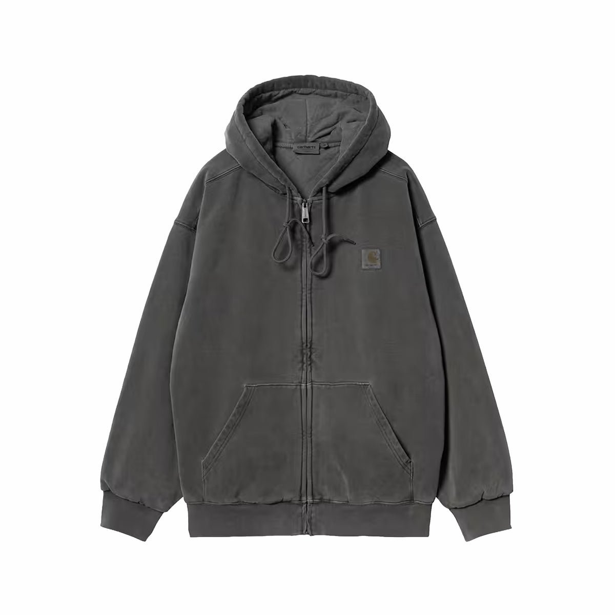 Carharttt WIP Hooded Vista Jacket (Black Garment Dyed)