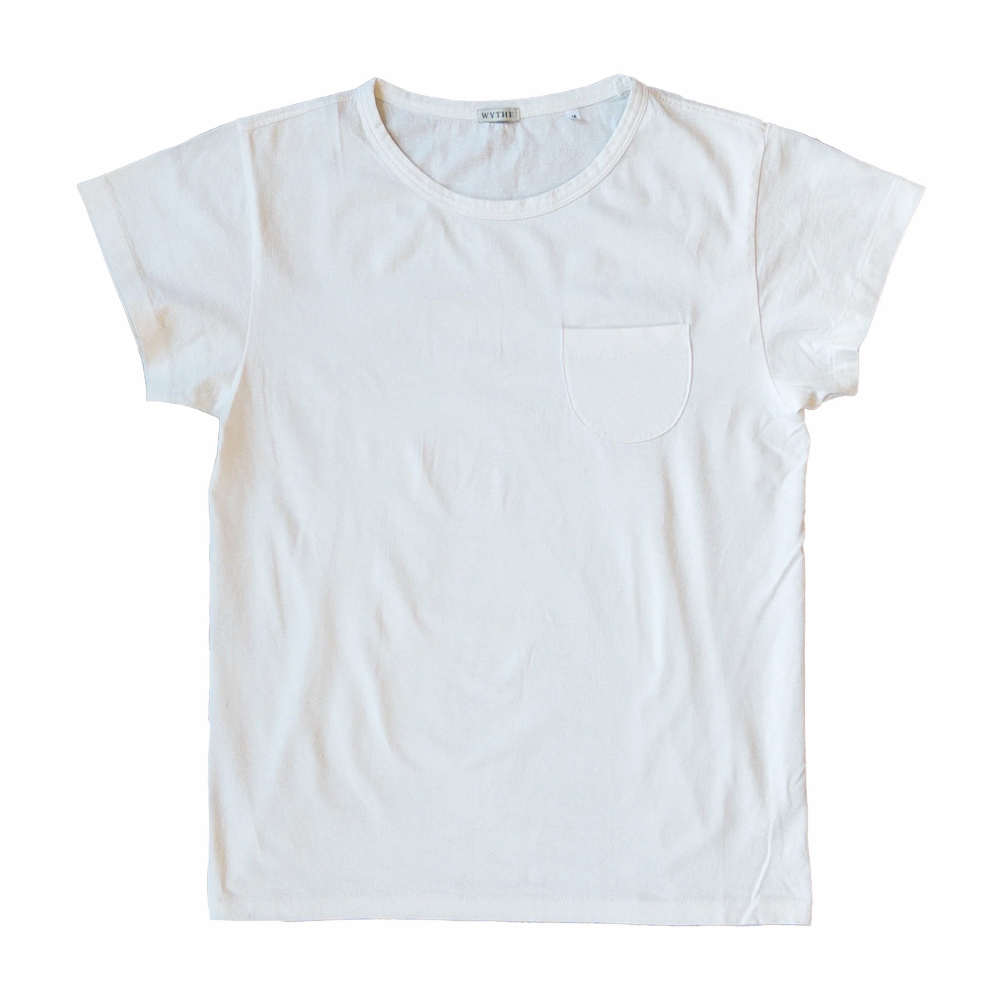 Wythe Tubular Pocket Tee (Natural) - August Shop