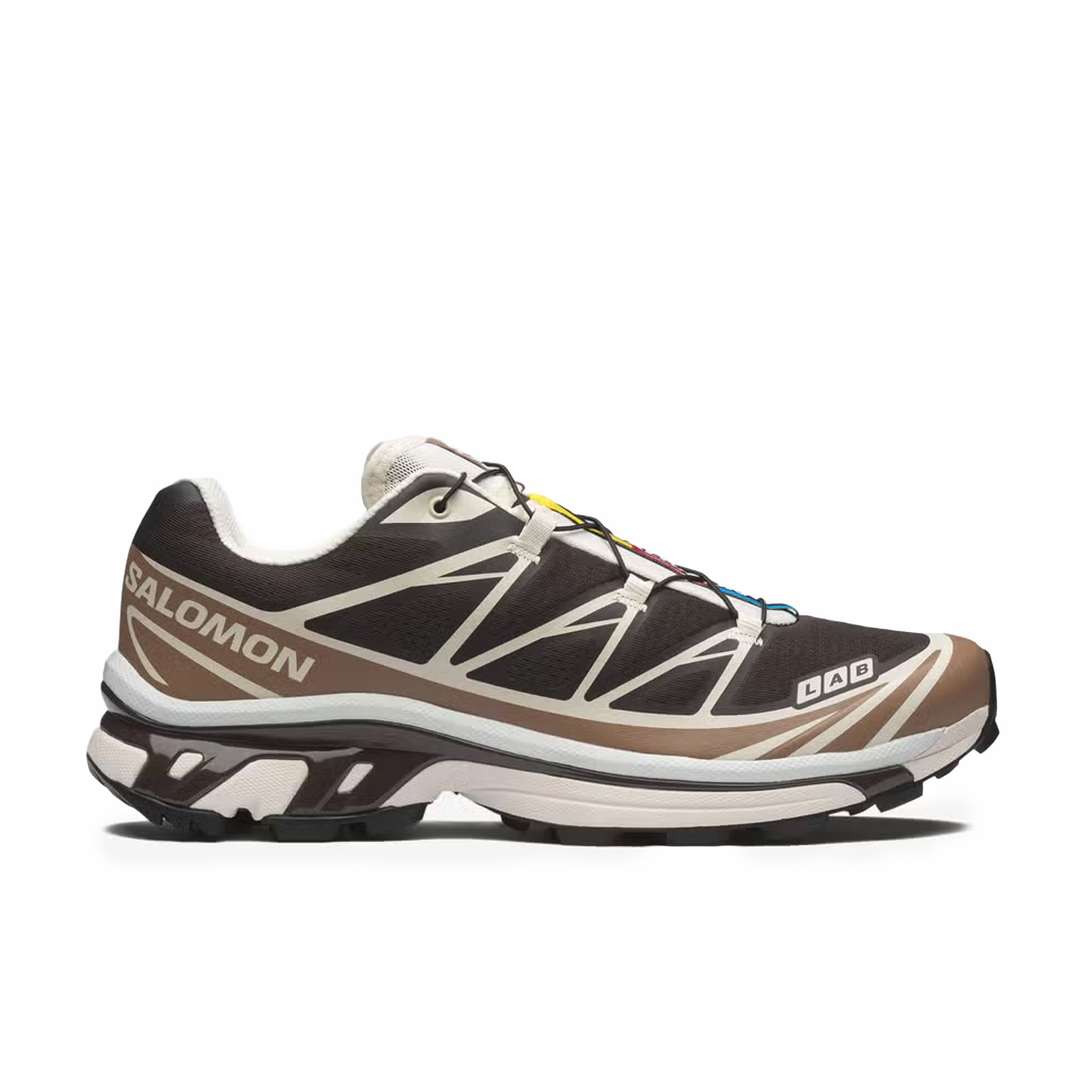 Salomon Unisex XT-6 (Black Coffee/Burro/Bitter Chocolate) - August Shop