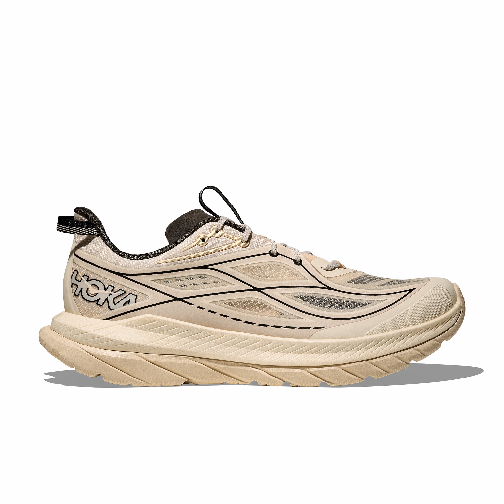 Hoka Men's Mach Remastered (Eggshell/Asphalt Grey) - August Shop