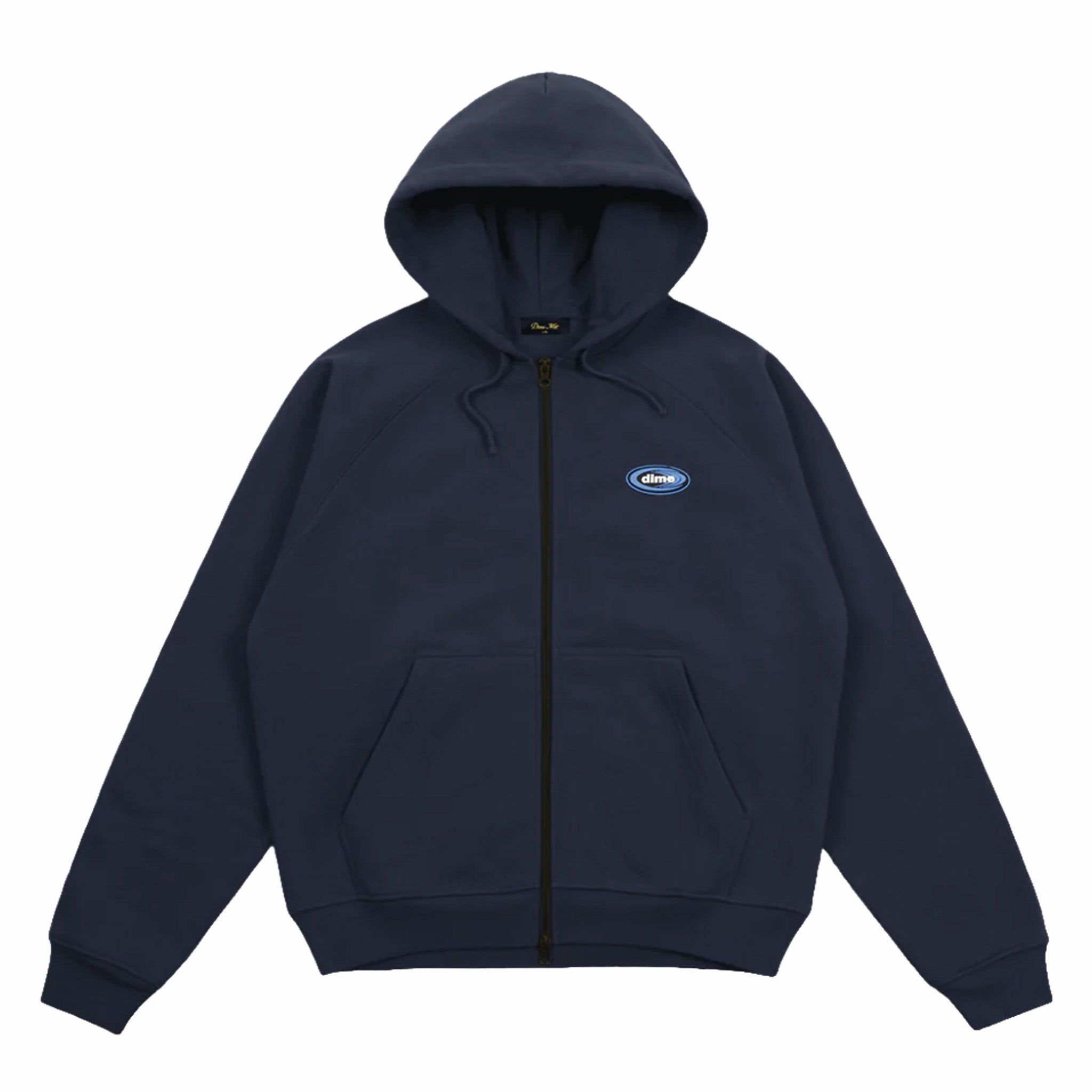 Dime Marathon Zip Hoodie (Navy)