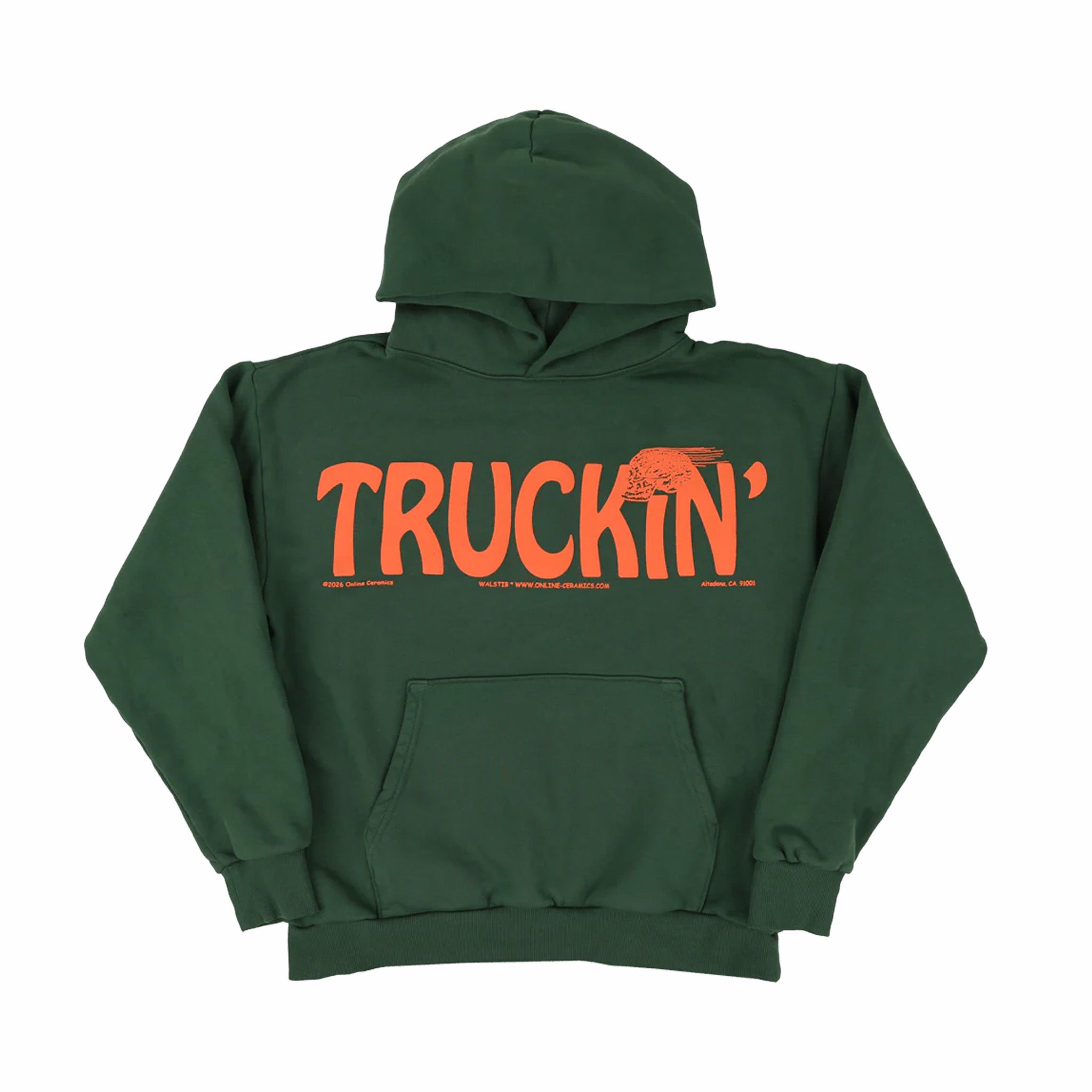 Online Cermamics Truckin' Hoodie (Green)
