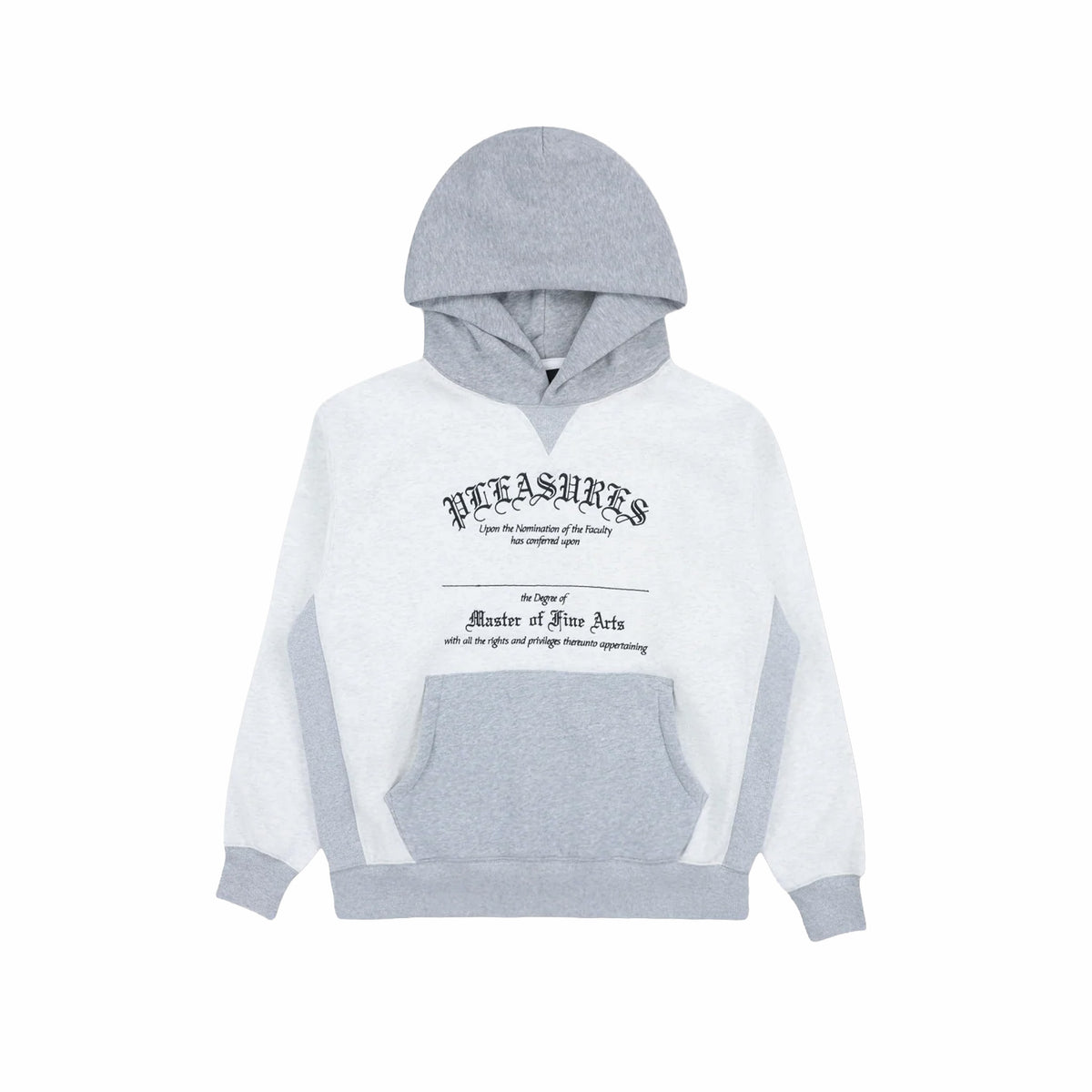 Pleasures Degree Hoodie (Ash Grey)