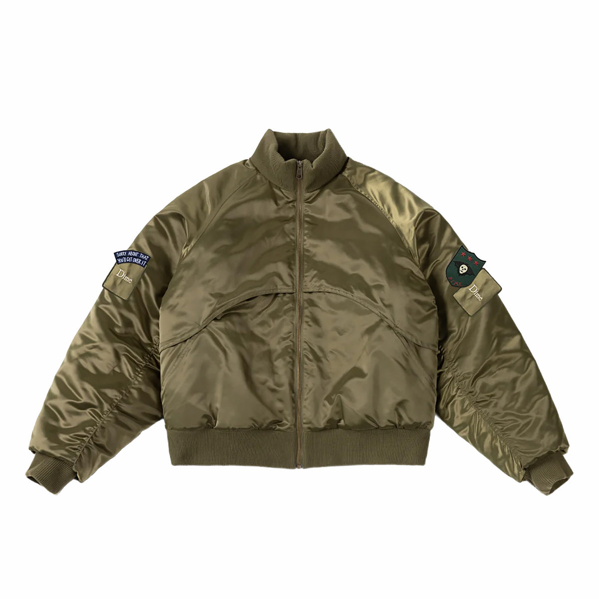 Dime Utility Bomber Jacket (Olive)