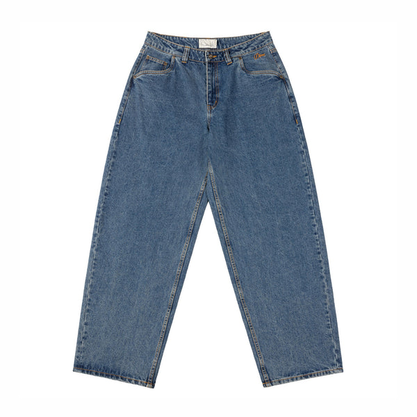 Dime Baggy Denim Pants (Knowtomatic Blue) – August