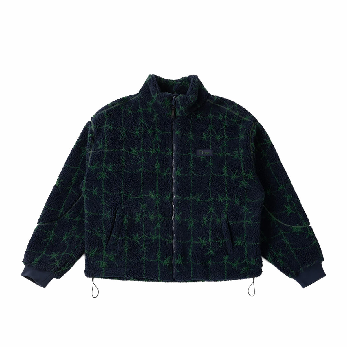 Dime Polar Fleece Sherpa Zip (Navy)