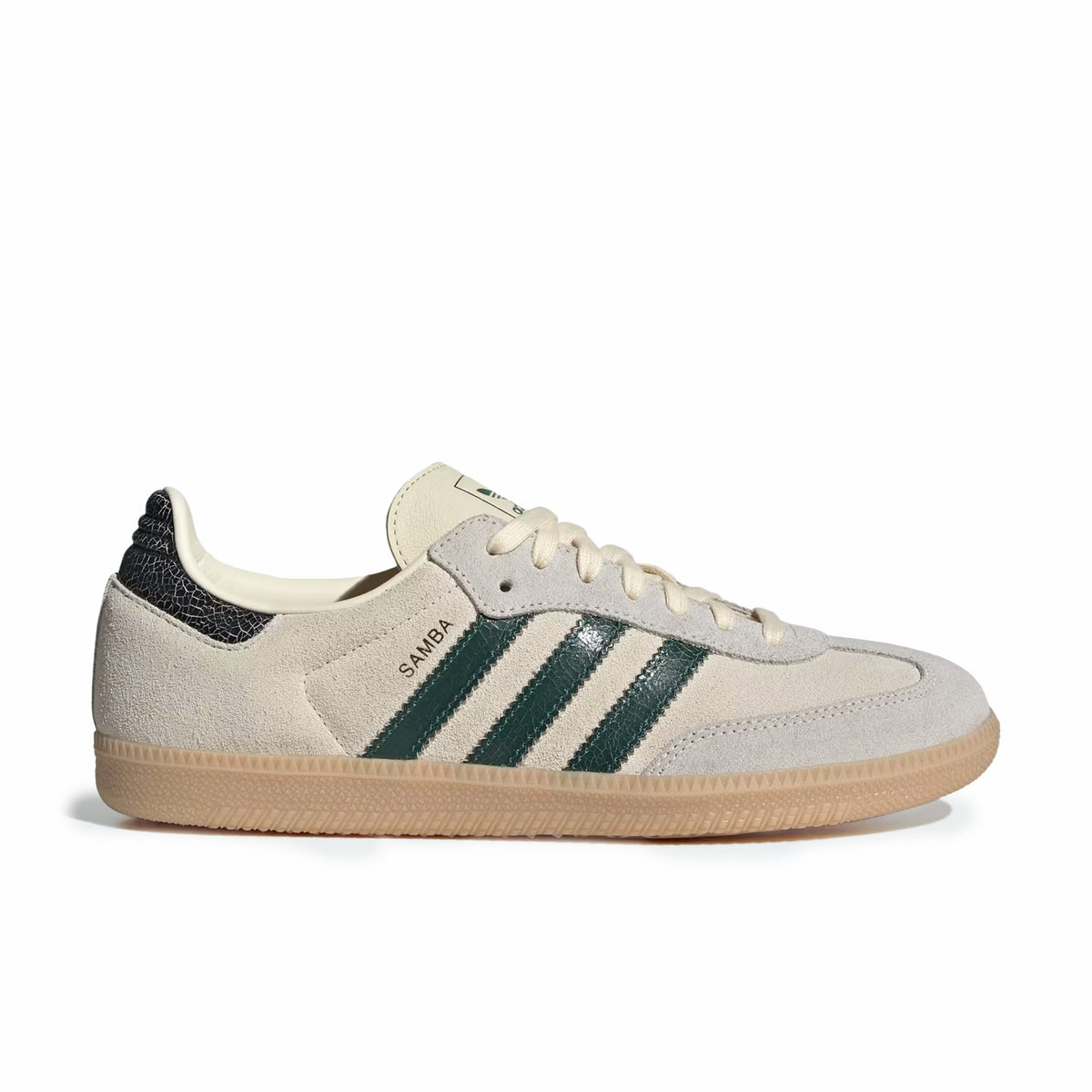 Adidas Men's Samba OG (Cream White/Collegiate Green/Magic Beige)