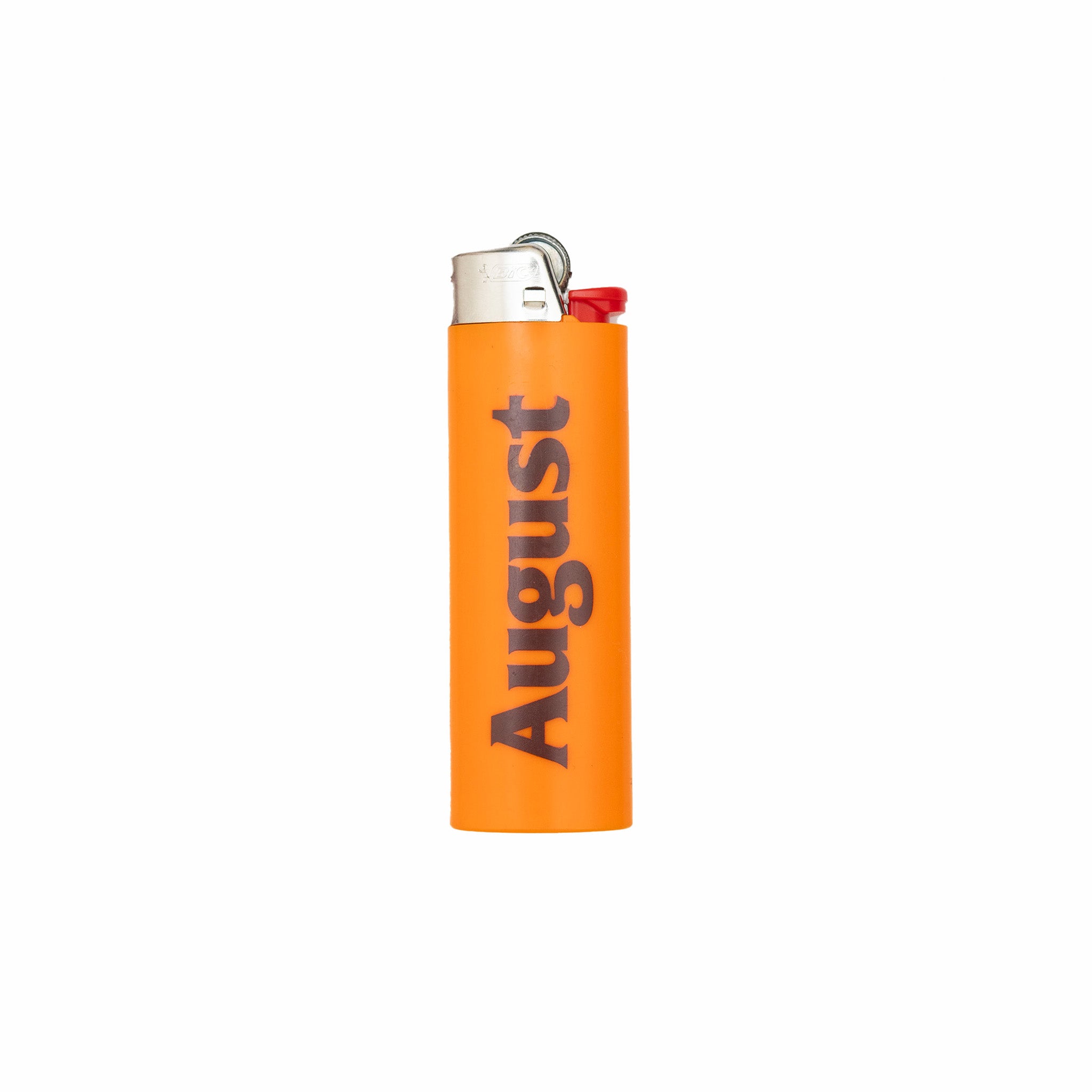 August "Logo" Lighter (Orange/Brown) - August Shop