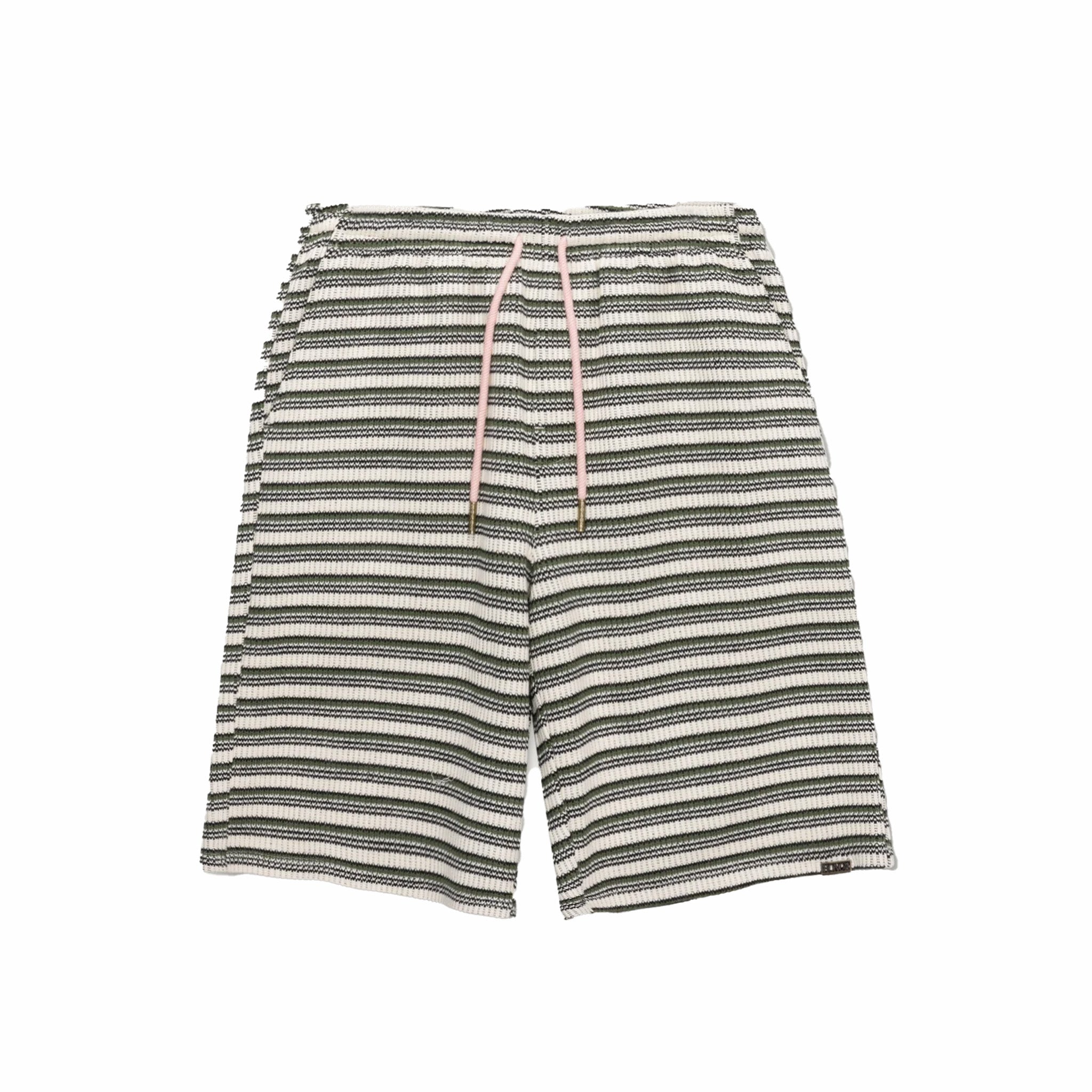 Honor The Gift Speak Striped Short (Olive) - August Shop