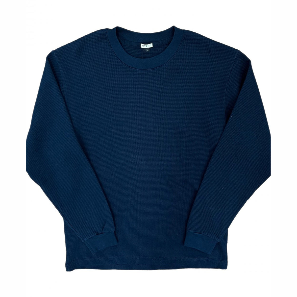 Wythe Cotton Waffle Thermal (Deep Navy)