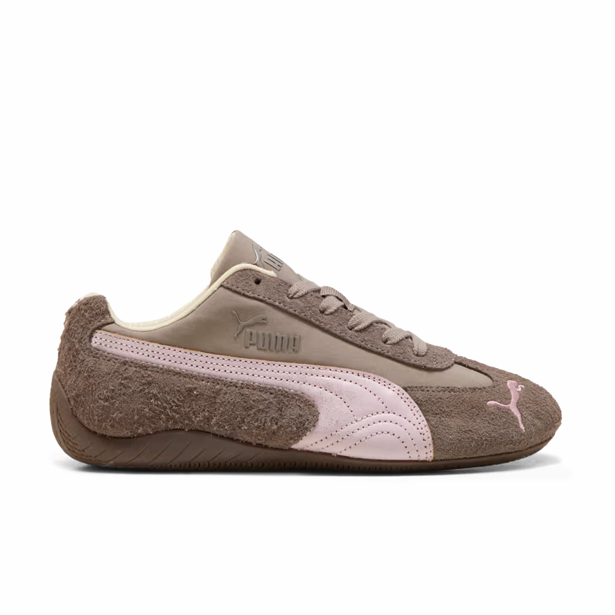 Puma Women's Speedcat Brushed Luxe (Mouse Gray/Gum) - August Shop