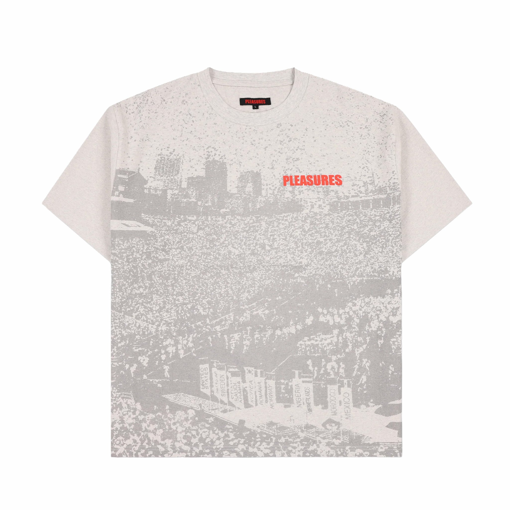 Pleasures Cup Heavyweight Shirt (Ash Grey)