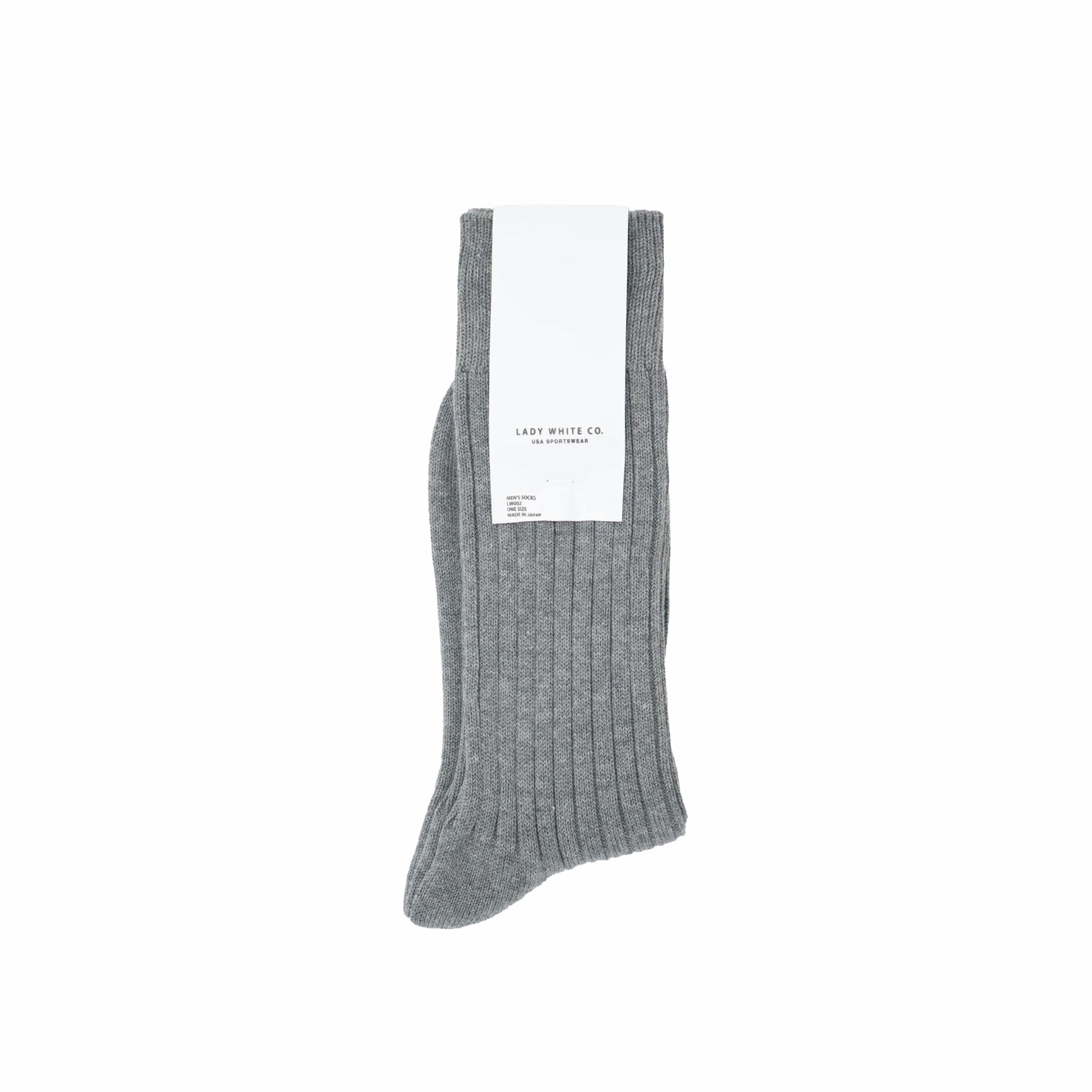 Lady White Co. Socks (Dark Grey Melange)