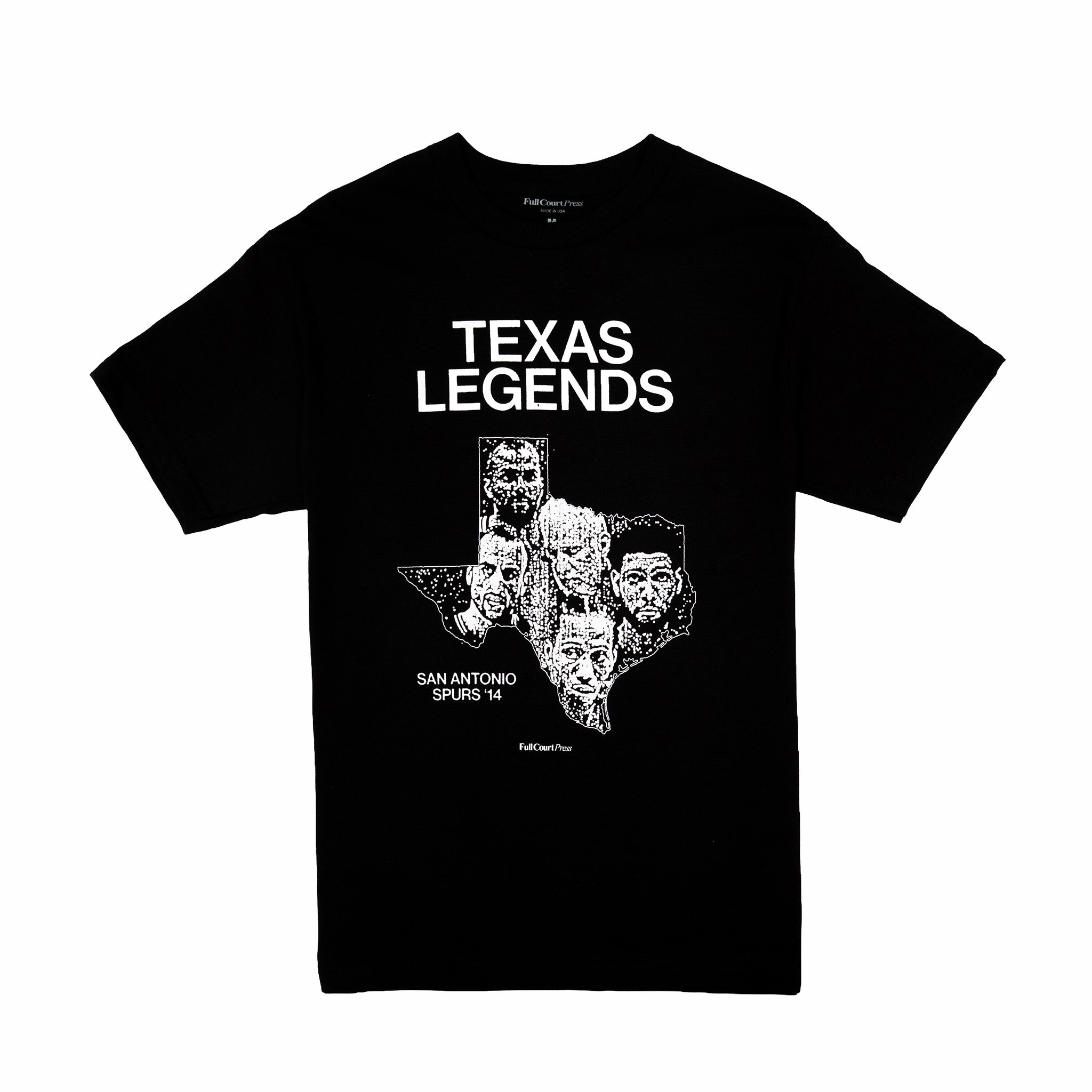 Full Court Press Texas Legends T-Shirt (Black) - August Shop