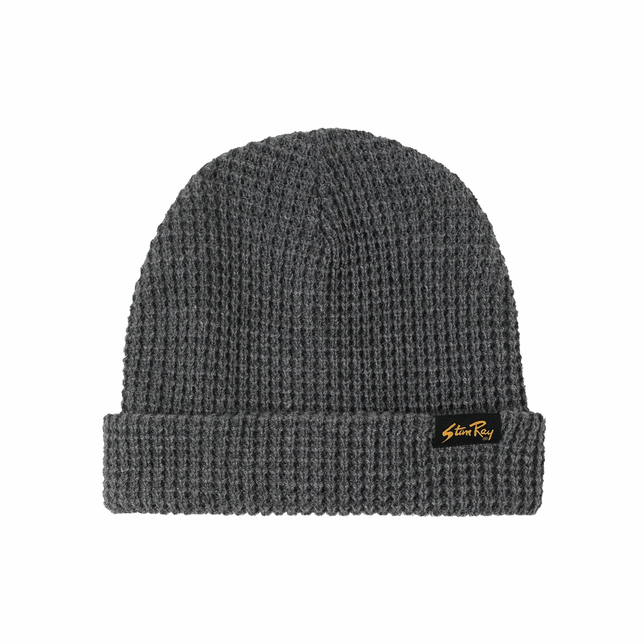 Stan Ray Waffle Beanie (Charcoal) - August Shop