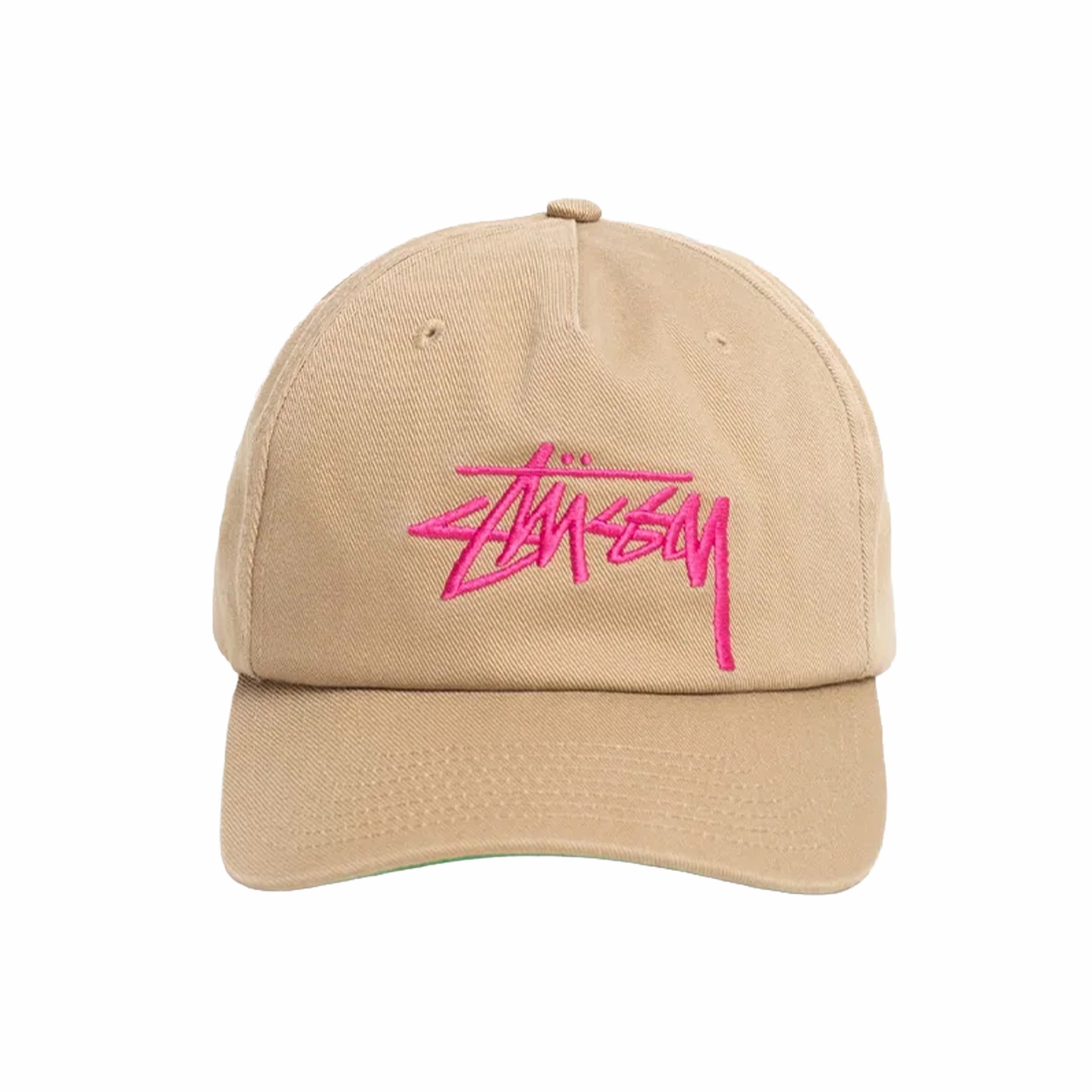 Stüssy Big Stock Mid Depth Cap (Khaki)