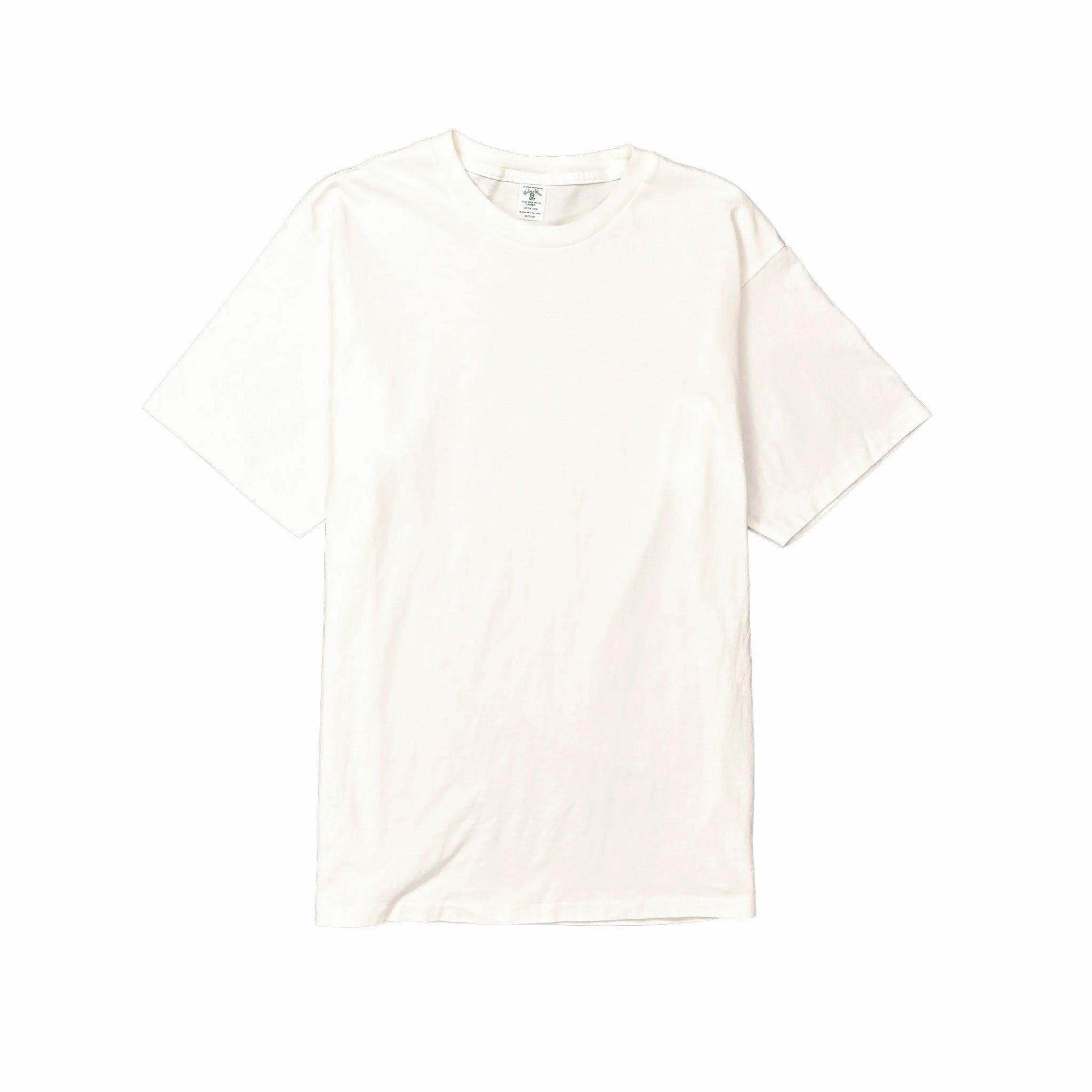 Velva Sheen Short Sleeve Crew Neck Tubular Tee - 1 Pac (White)
