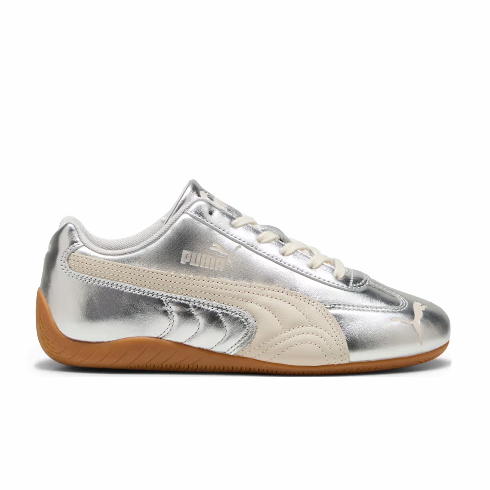 Puma Women's Speedcat Silver (Alpine Snow/Gum) - August Shop