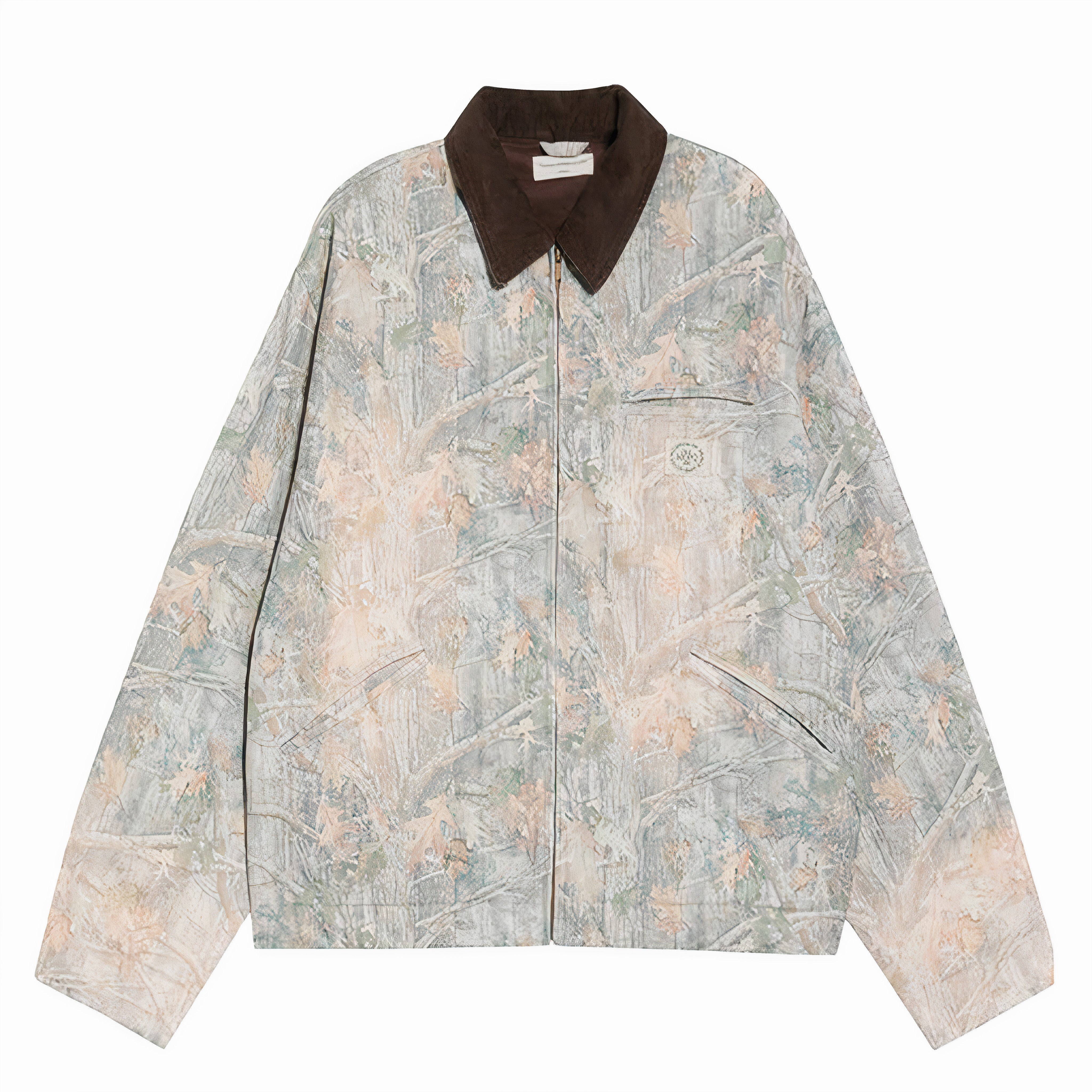 Museum Of Peace &amp; Quiet Utility Canvas Work Jacket (Camouflage) - August Shop