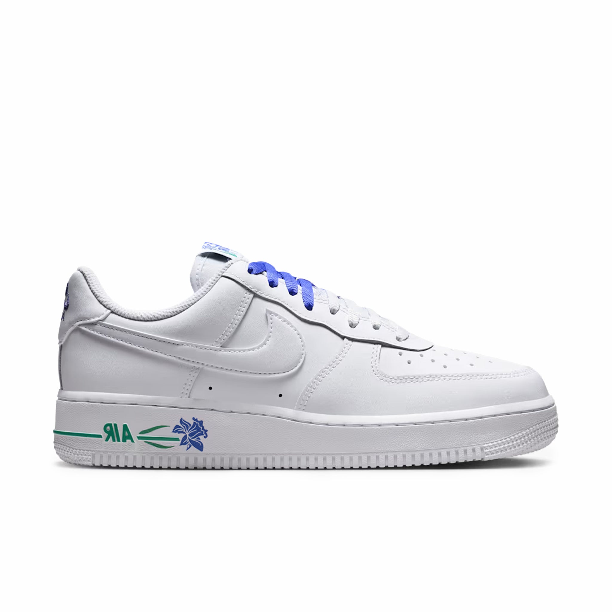 Nike Women's Air Force 1 Low "Persian Violet" (White/White-Persian Violet)