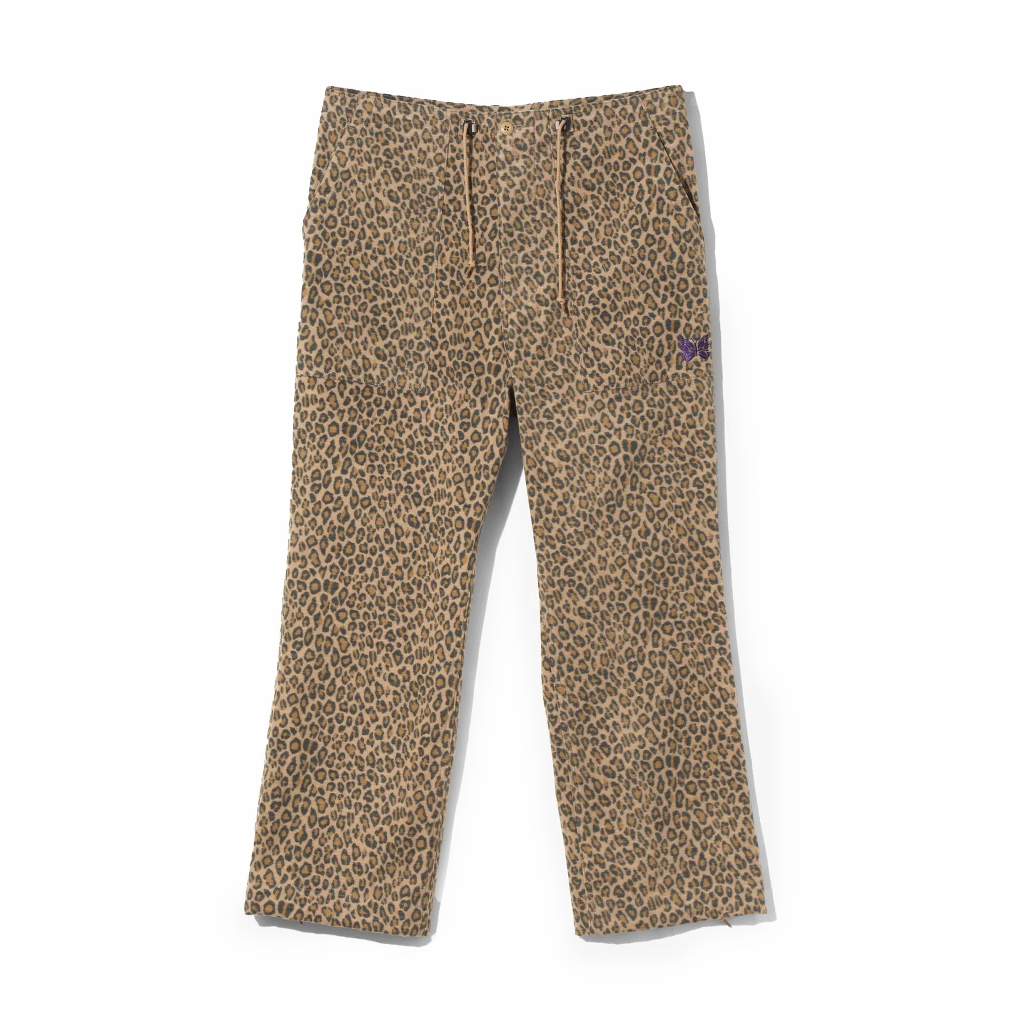 Needles String Fatigue Pant - Brushed Sateen (Leopard) - August Shop