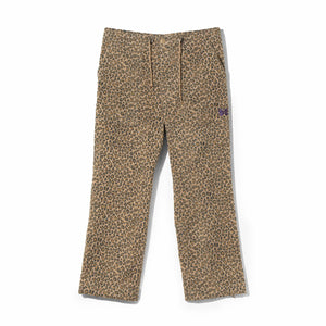 Needles String Fatigue Pant - Brushed Sateen (Leopard) - August Shop