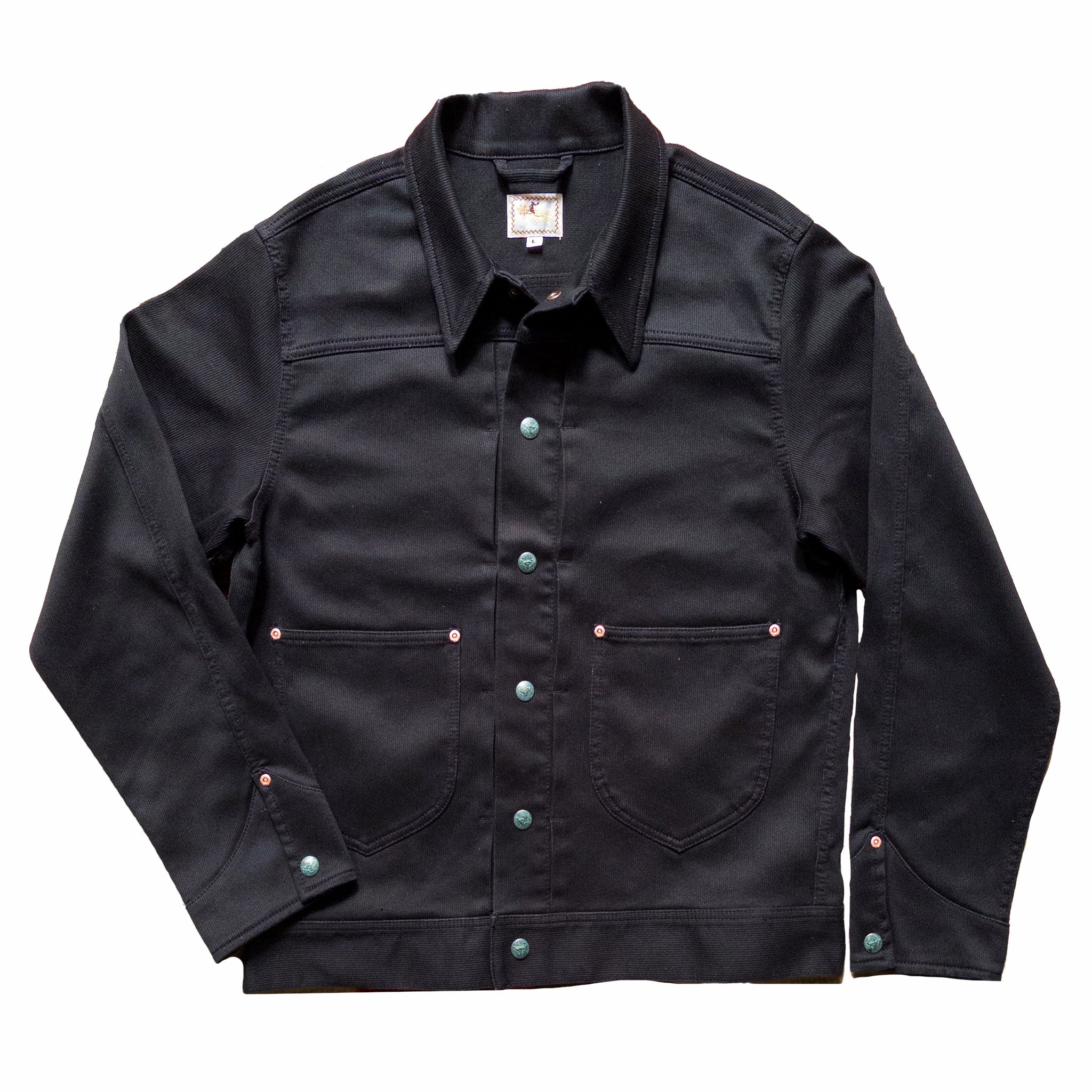 Wythe Bedford Cord Ranch Jacket (Black) - August Shop