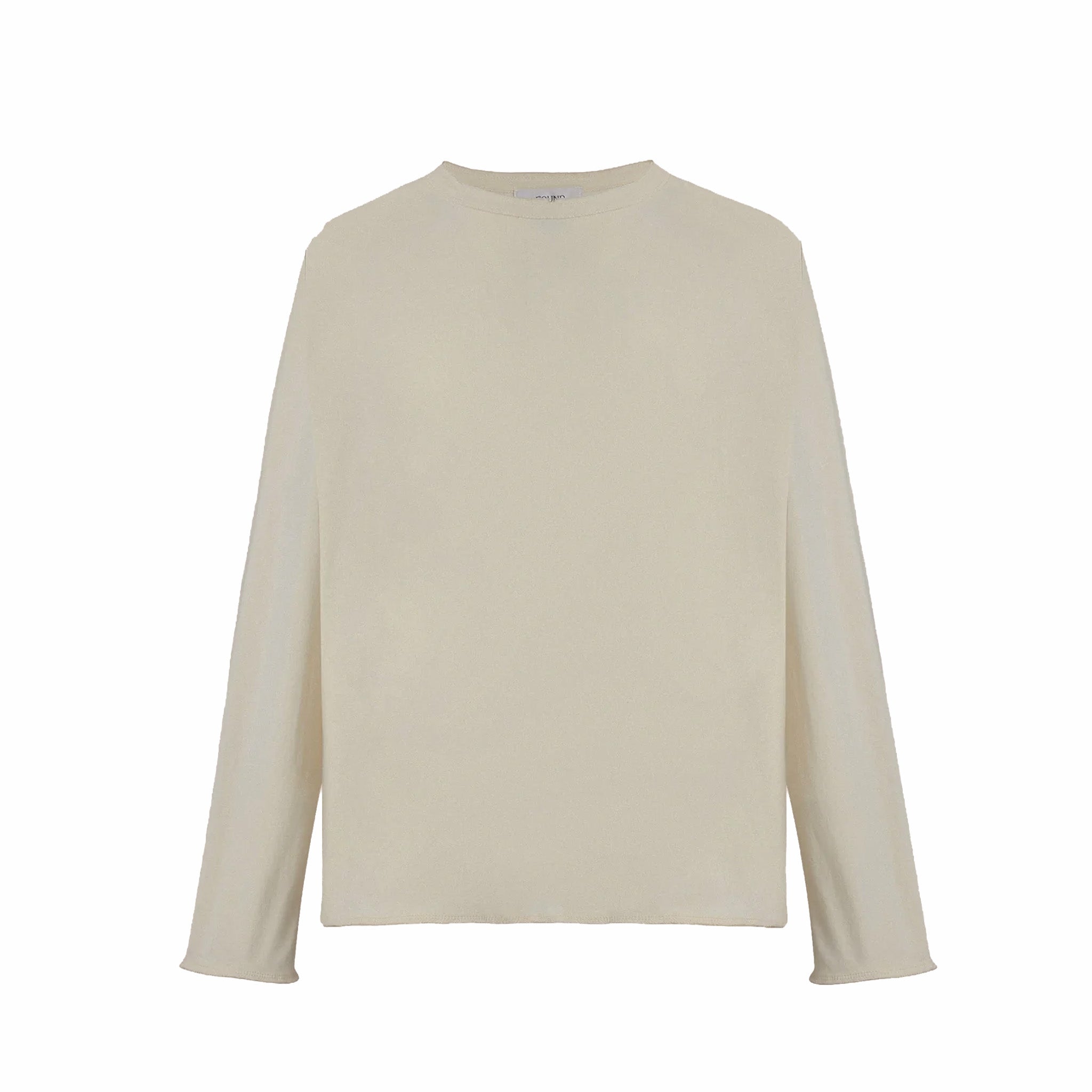 Found Reversed LS Tee (Natural) - August Shop