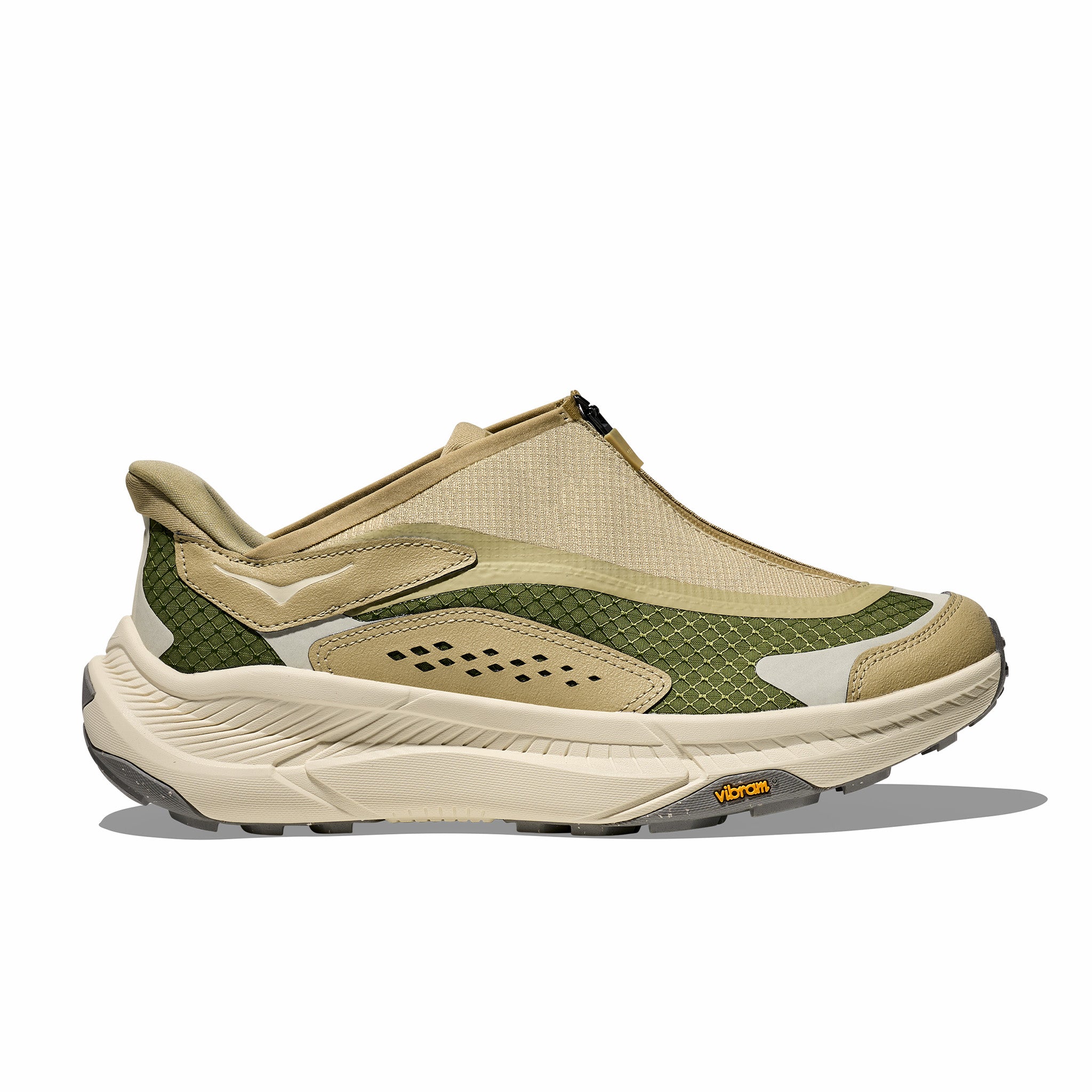 Hoka Men's Project Transport (Eggshell/Sedge Green) - August Shop