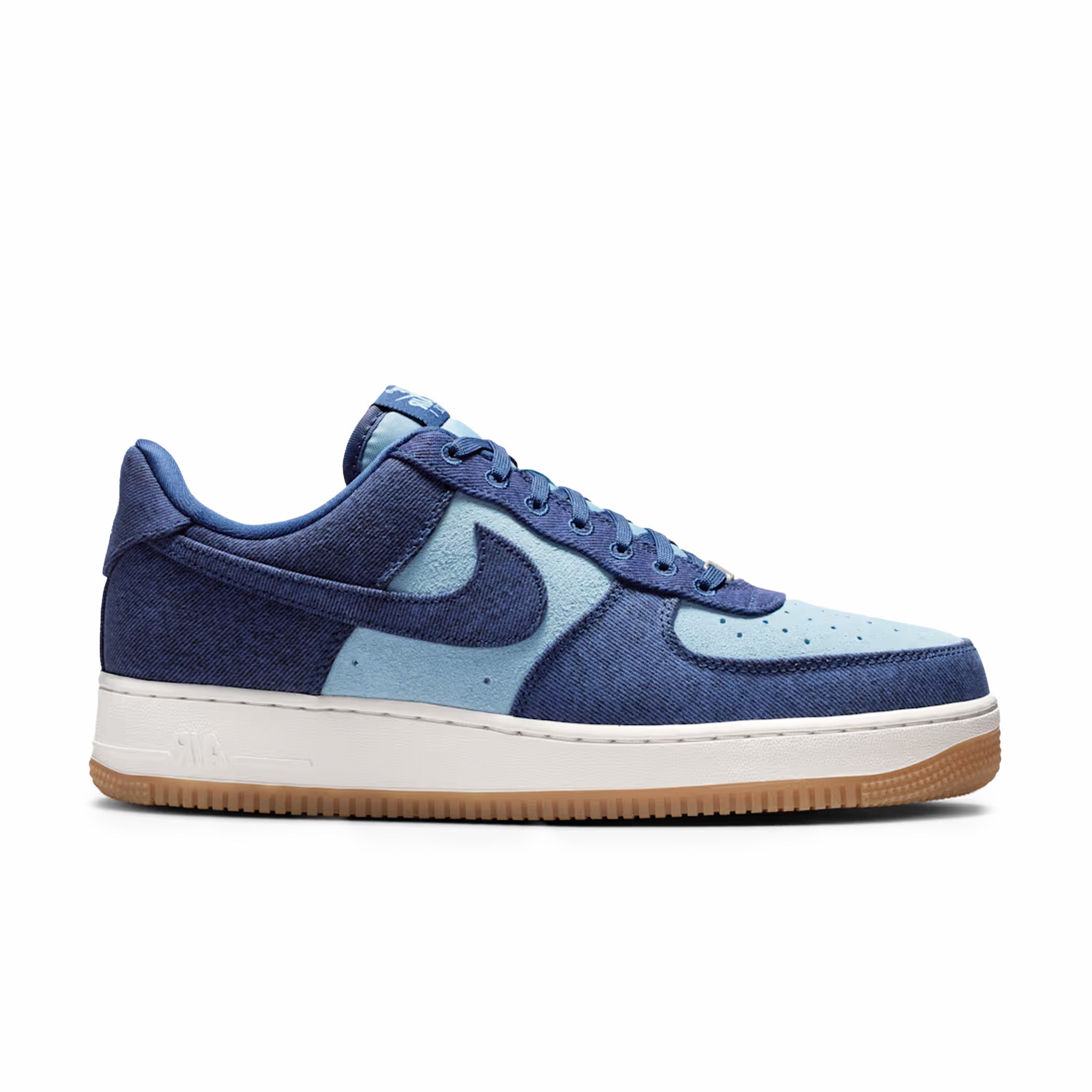 Nike Men's Air Force 1 '07 LV8 "Denim" (Navy/Navy-Worn Blue)