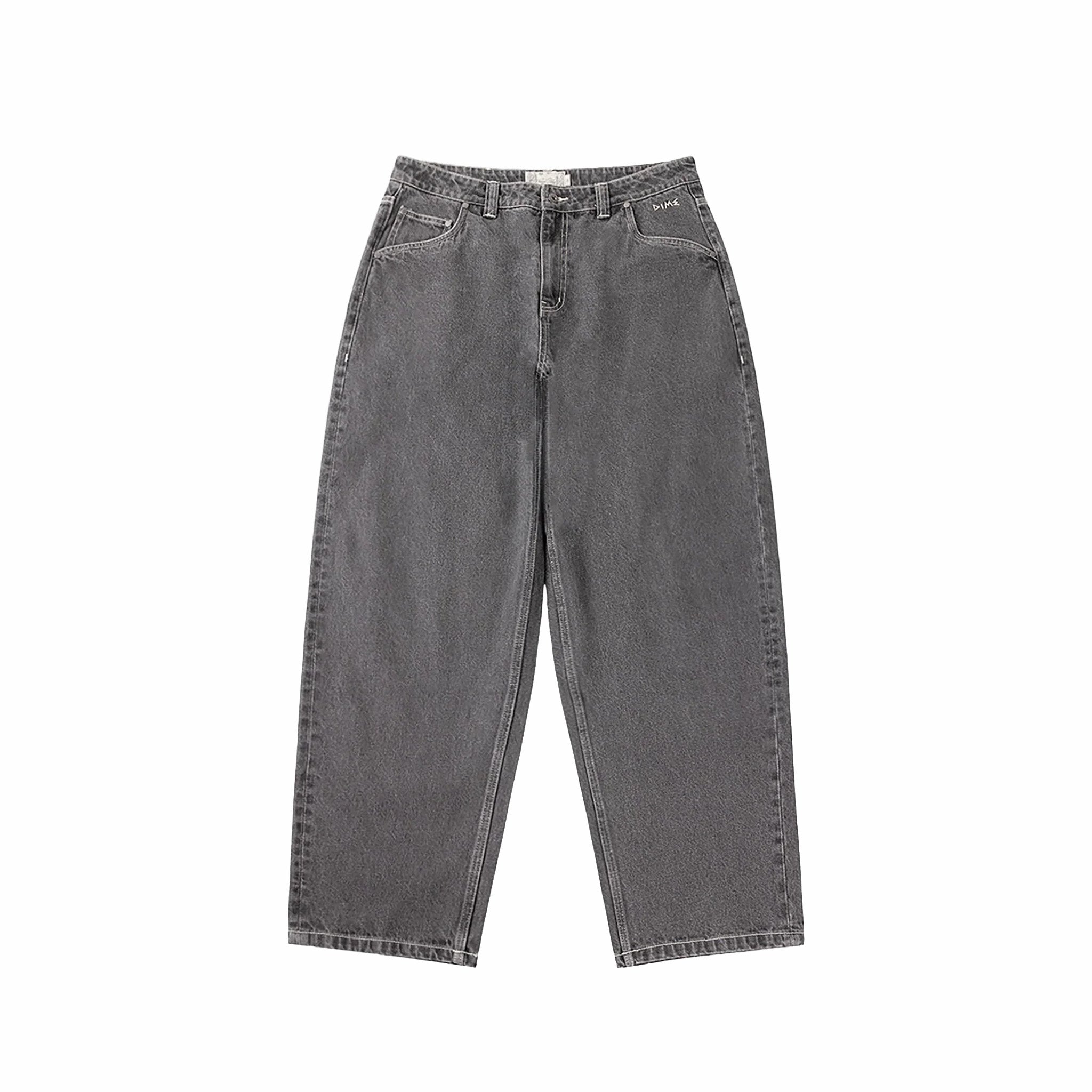 Dime Baggy Wink Denim Pants (Faded Black)
