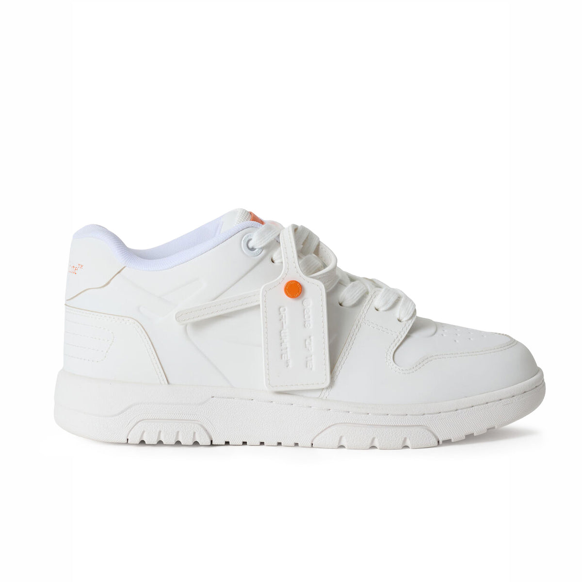 Off-White Out Of Office Molded Sneakers (White/Orange)