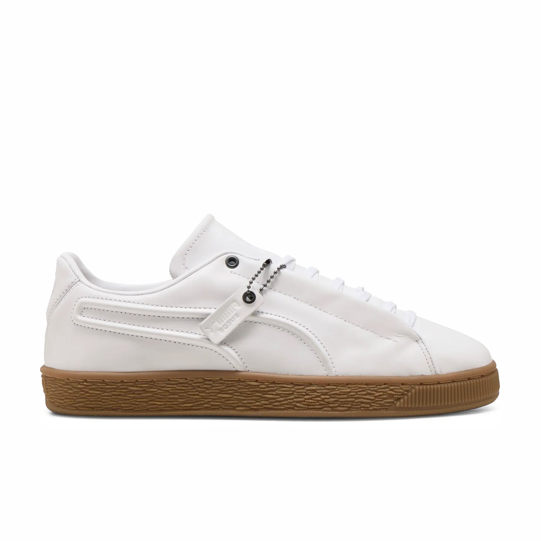 Puma Men's Suede Modern (Puma White/Gum)