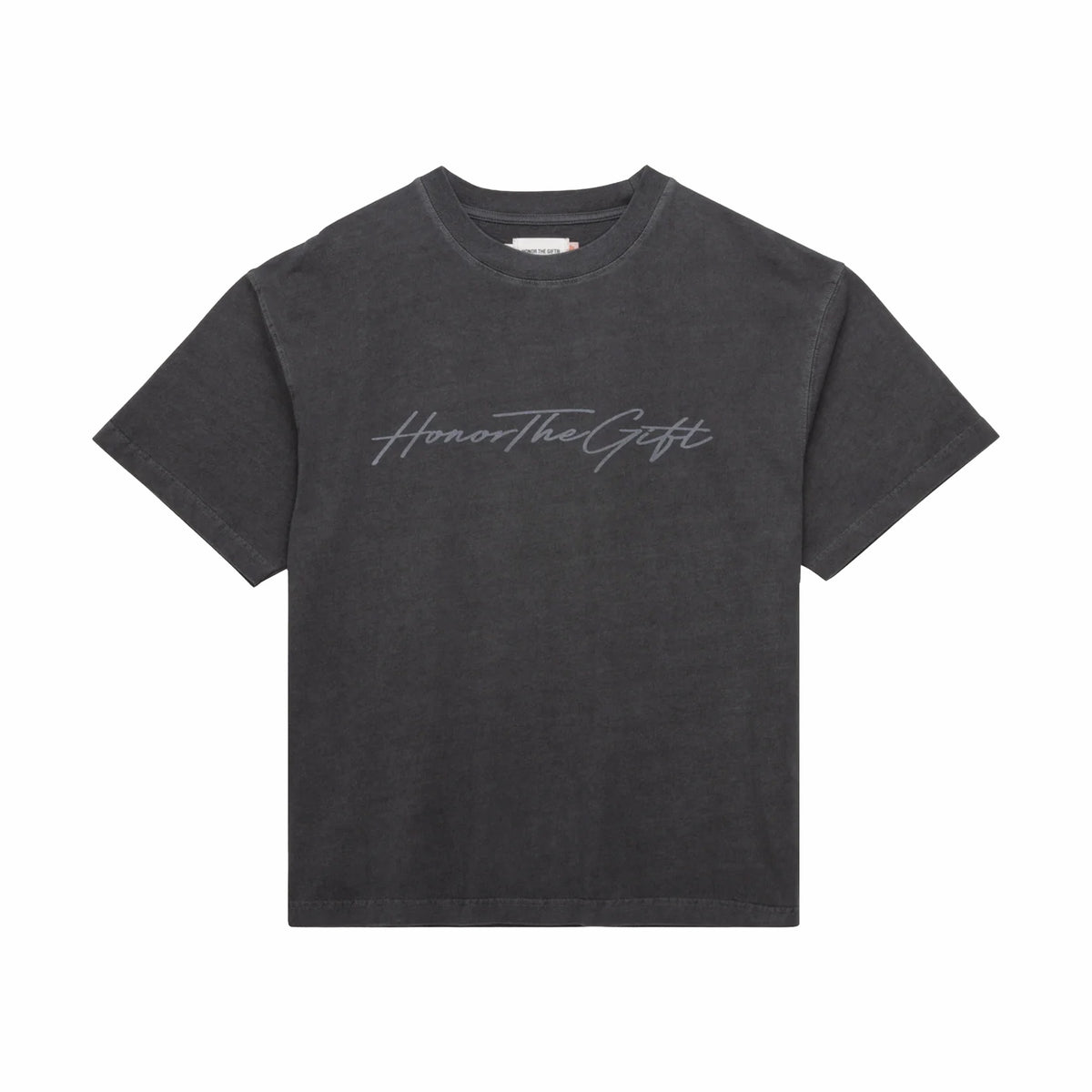 Honor The Gift Script Tee (Vintage Black)