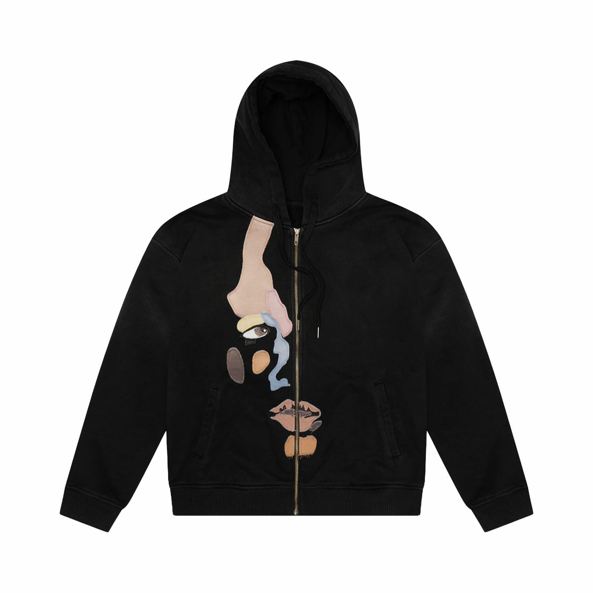 Kidsuper Side Eye Face Hoodie (Black)