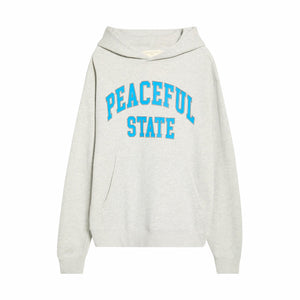 Museum of Peace and Quiet Peaceful Hoodie (Ash) - August Shop