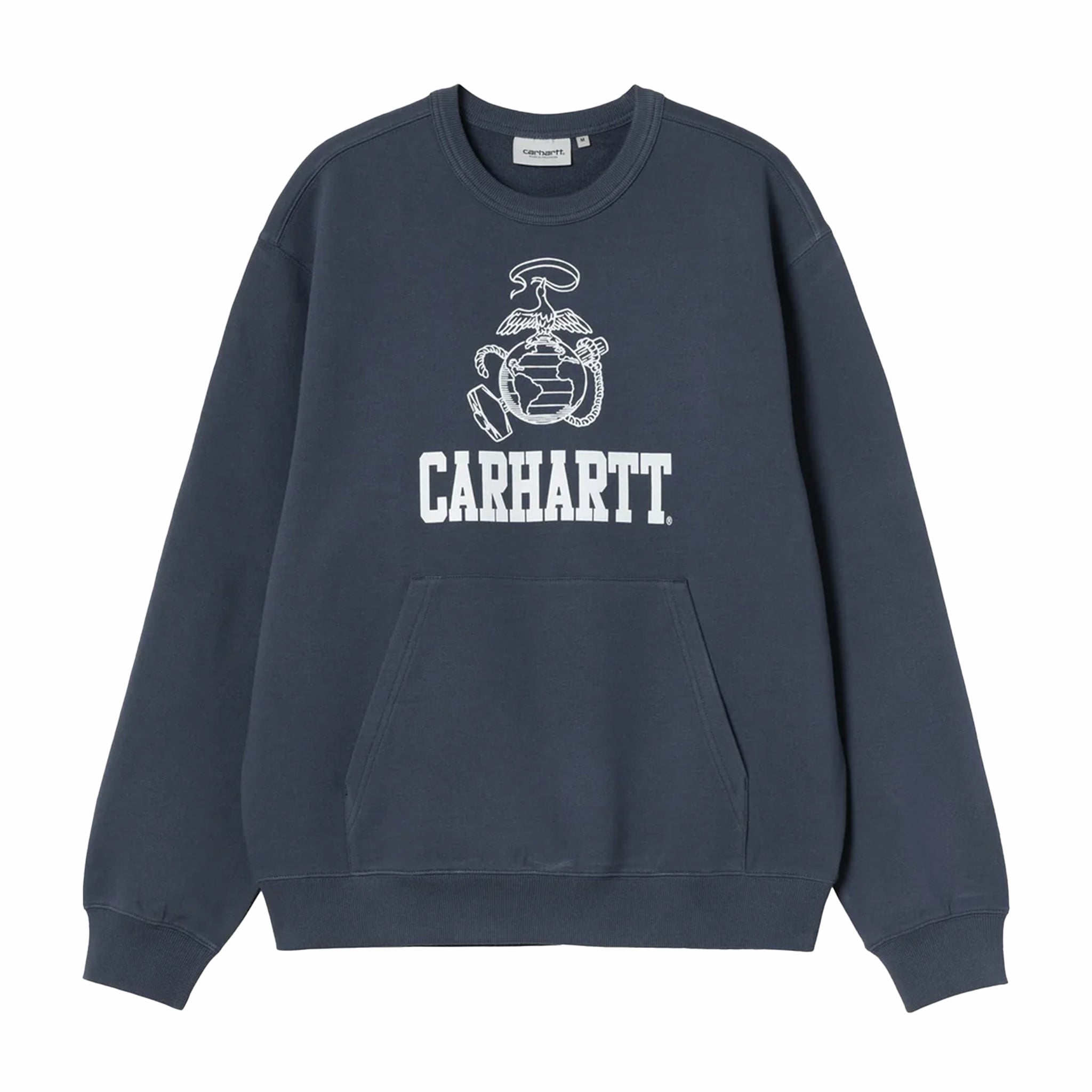Carhartt WIP Pond Corps Sweat (Blue) - August Shop