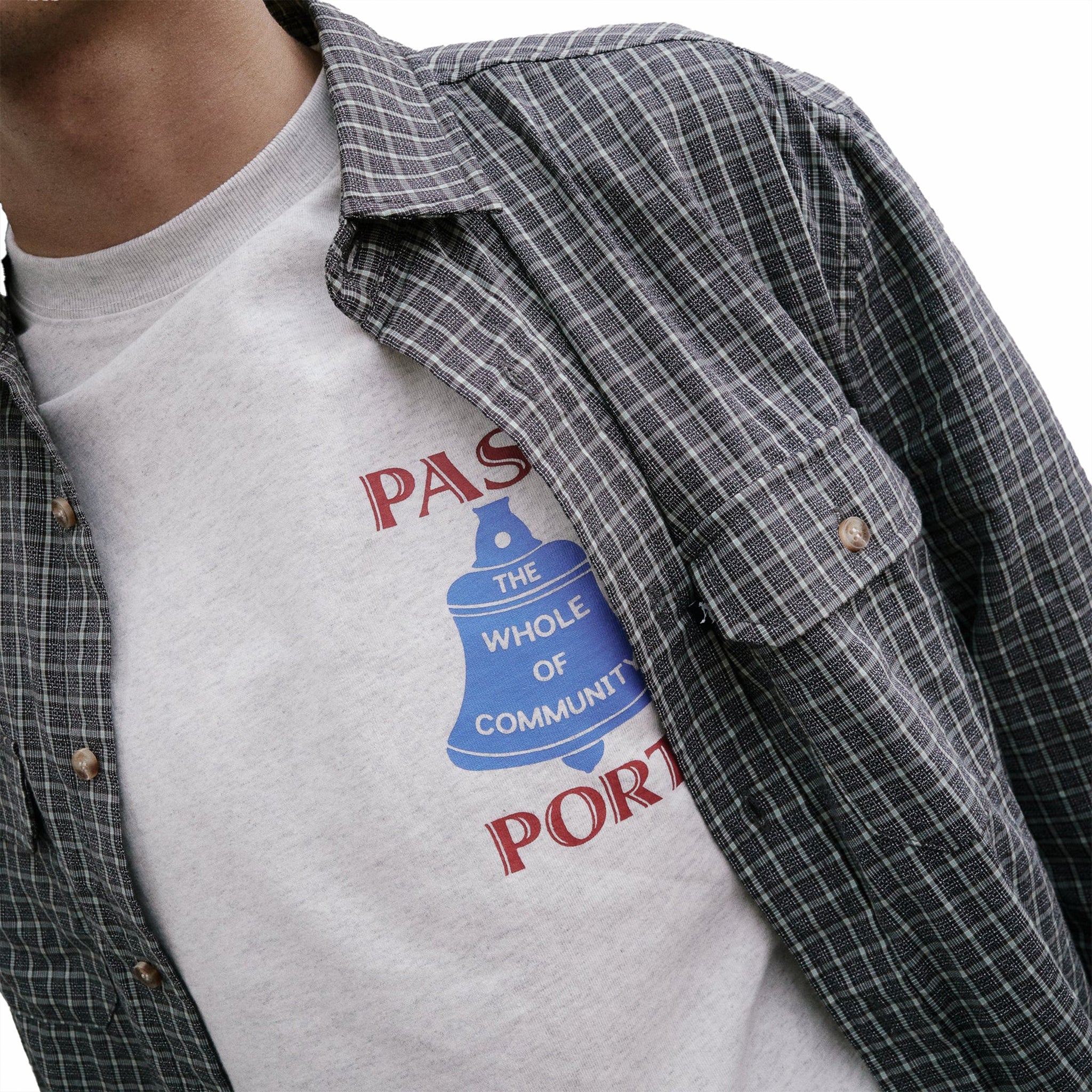 Pass~Port Communal Bell Tee (Ash)