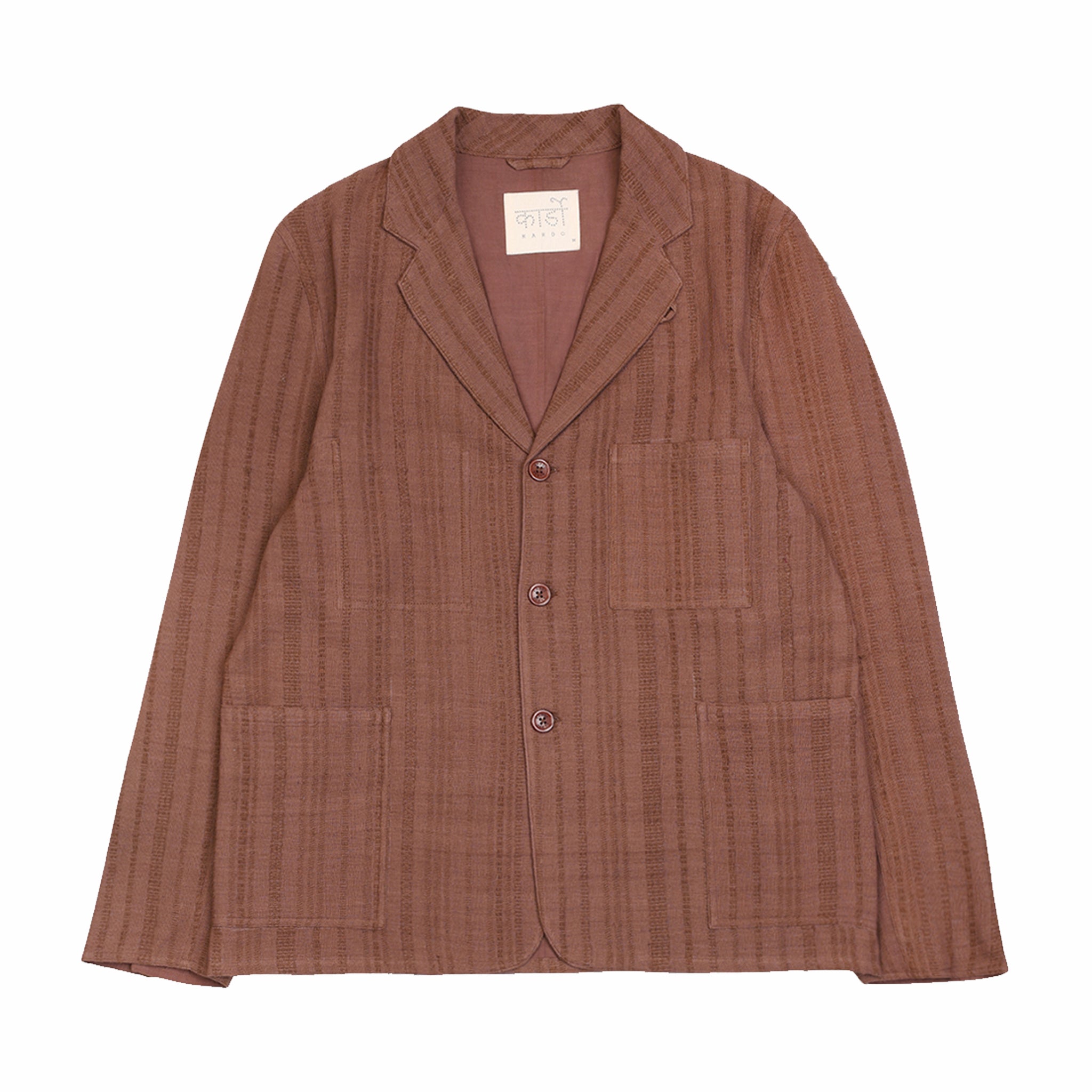 Kardo Somesh Extra Weft Jacket (Ganache) - August Shop