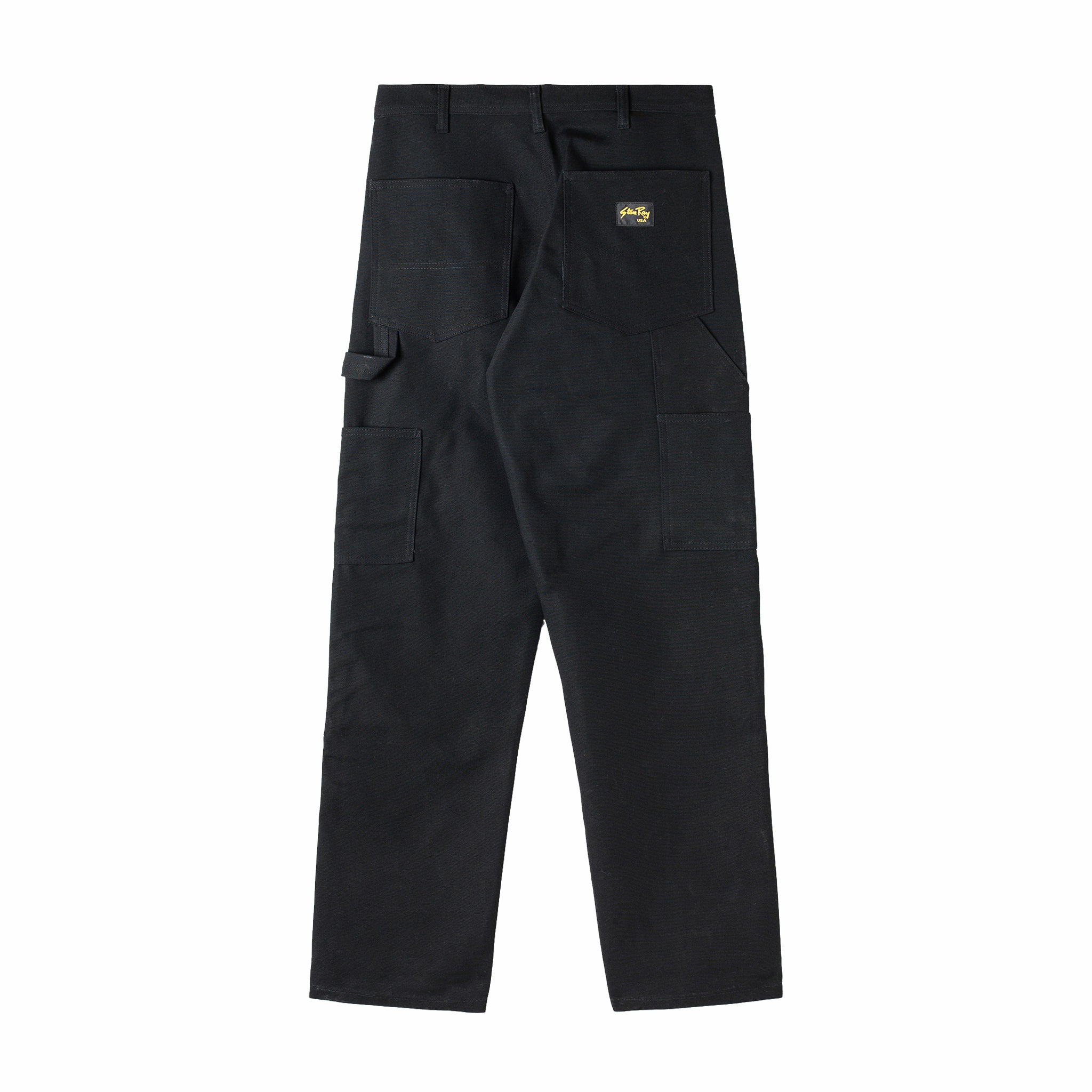 Stan Ray Straight Double Knee Pant (Black) - August Shop
