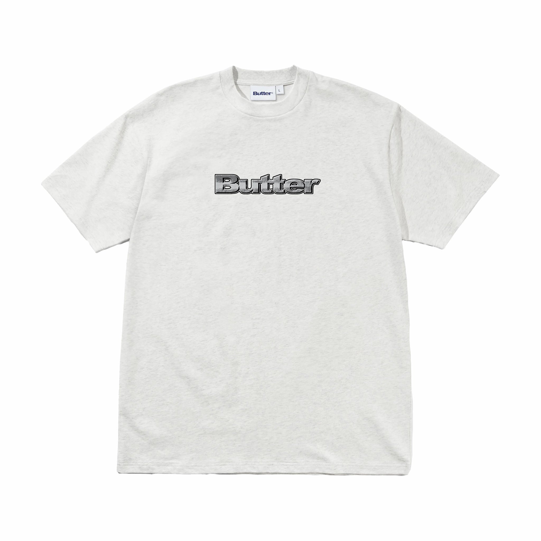 Butter Goods Alloy Logo Tee (Ash)