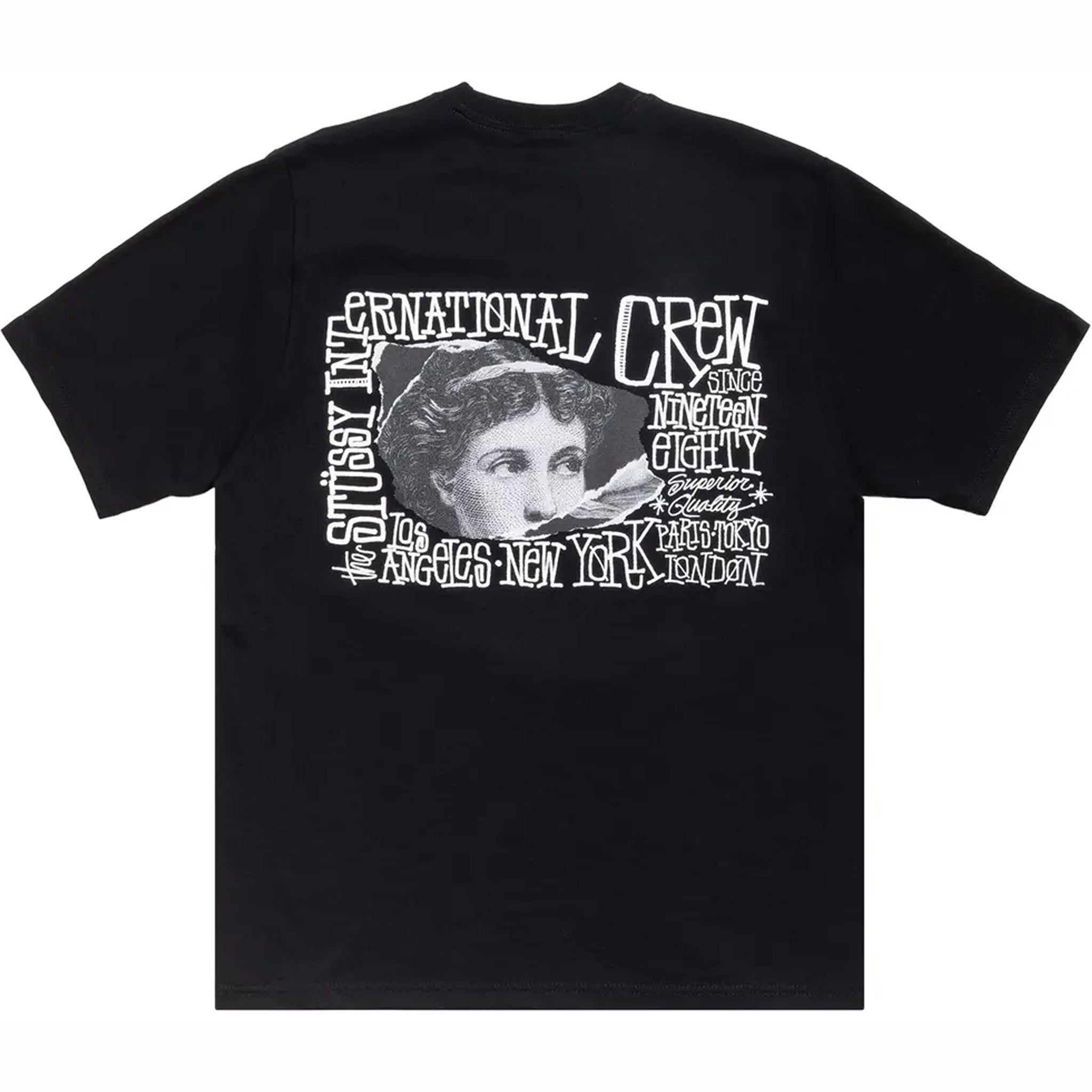 Stüssy Victoria Tee (Black) - August Shop