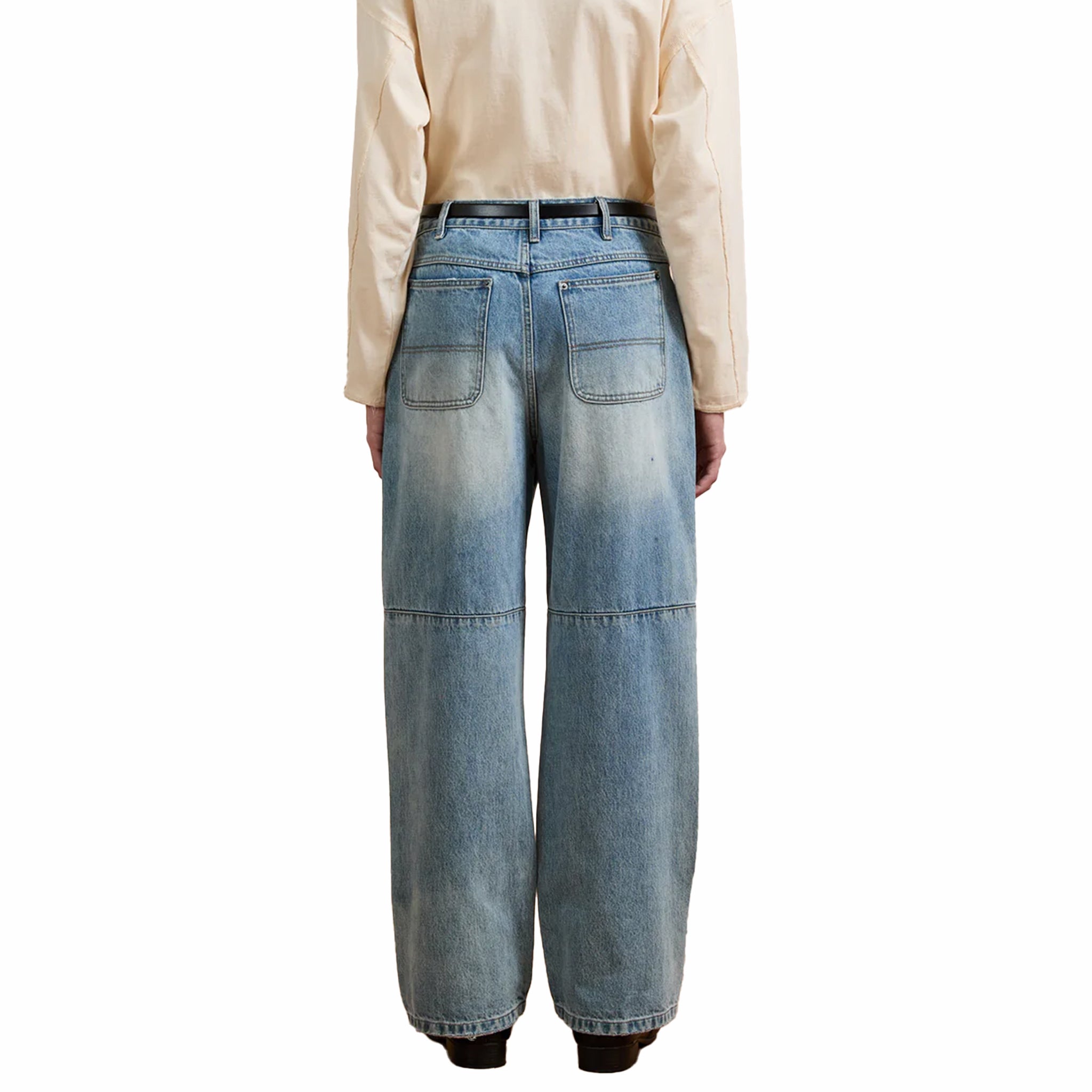 Found Hand Art Jeans (Light Vintage Blue) - August Shop