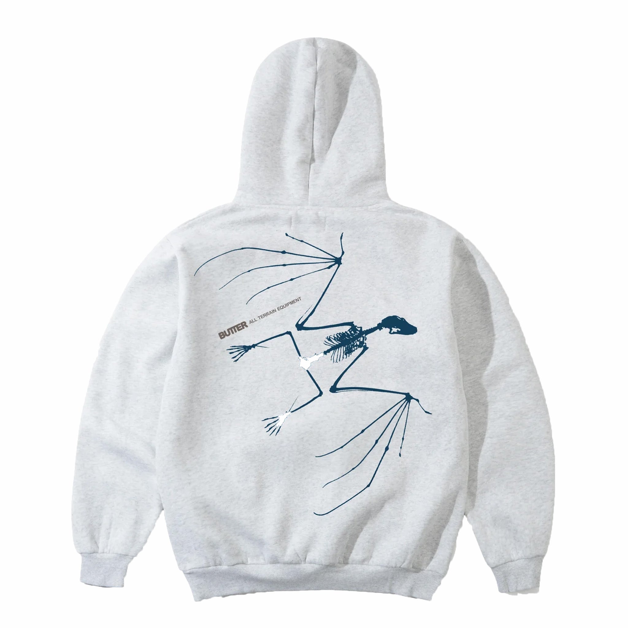 Butter Goods Nocturnal Pullover Hoodie (Ash) - August Shop