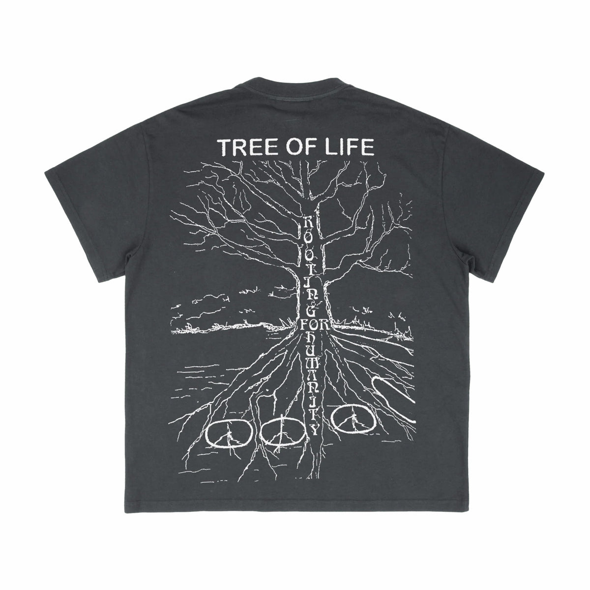 Online Ceramics From The Inside Out Tee (Off-Black) - August Shop