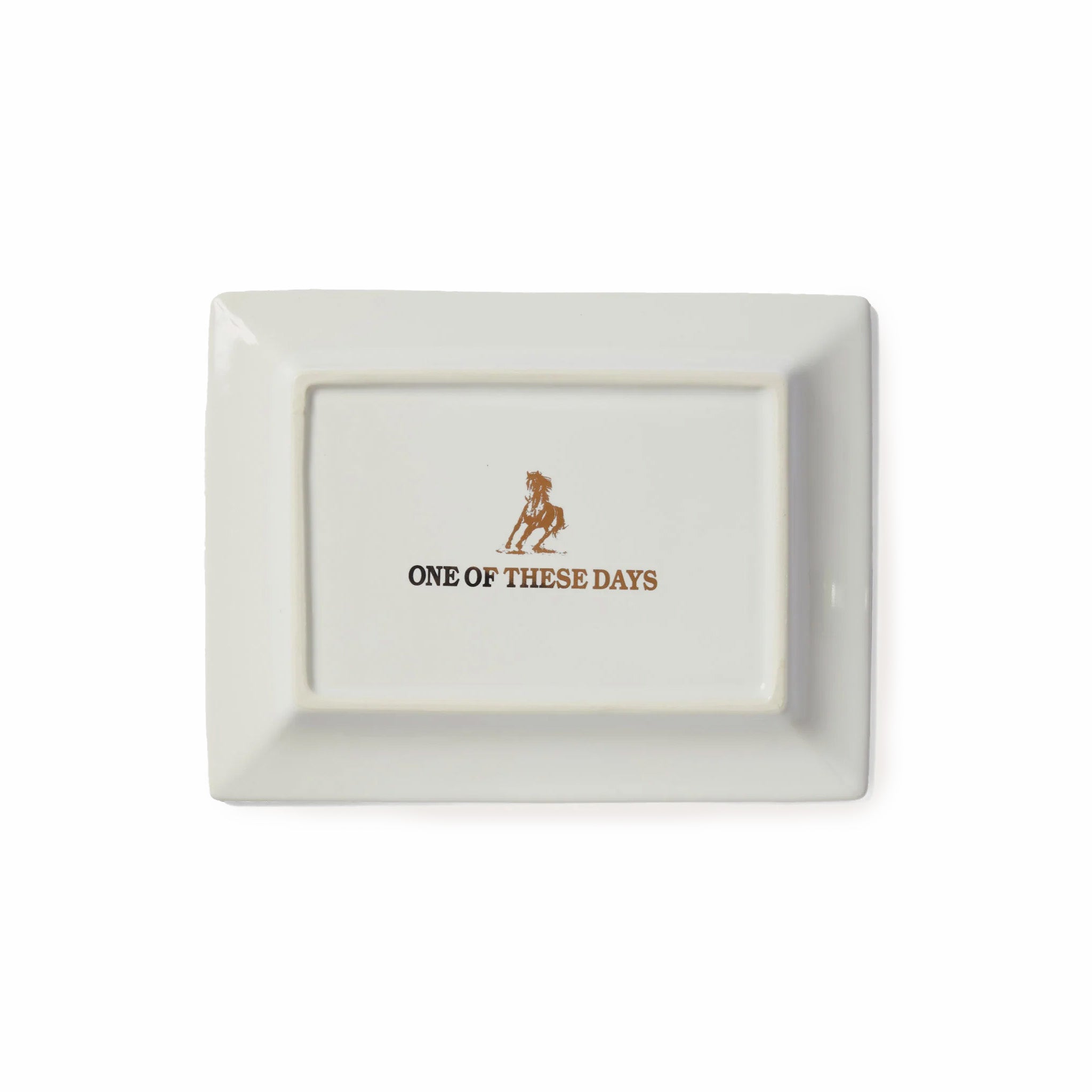 One Of These Days And I'll Give You Everything Ceramic Catch Ash Tray (Multi) - August Shop